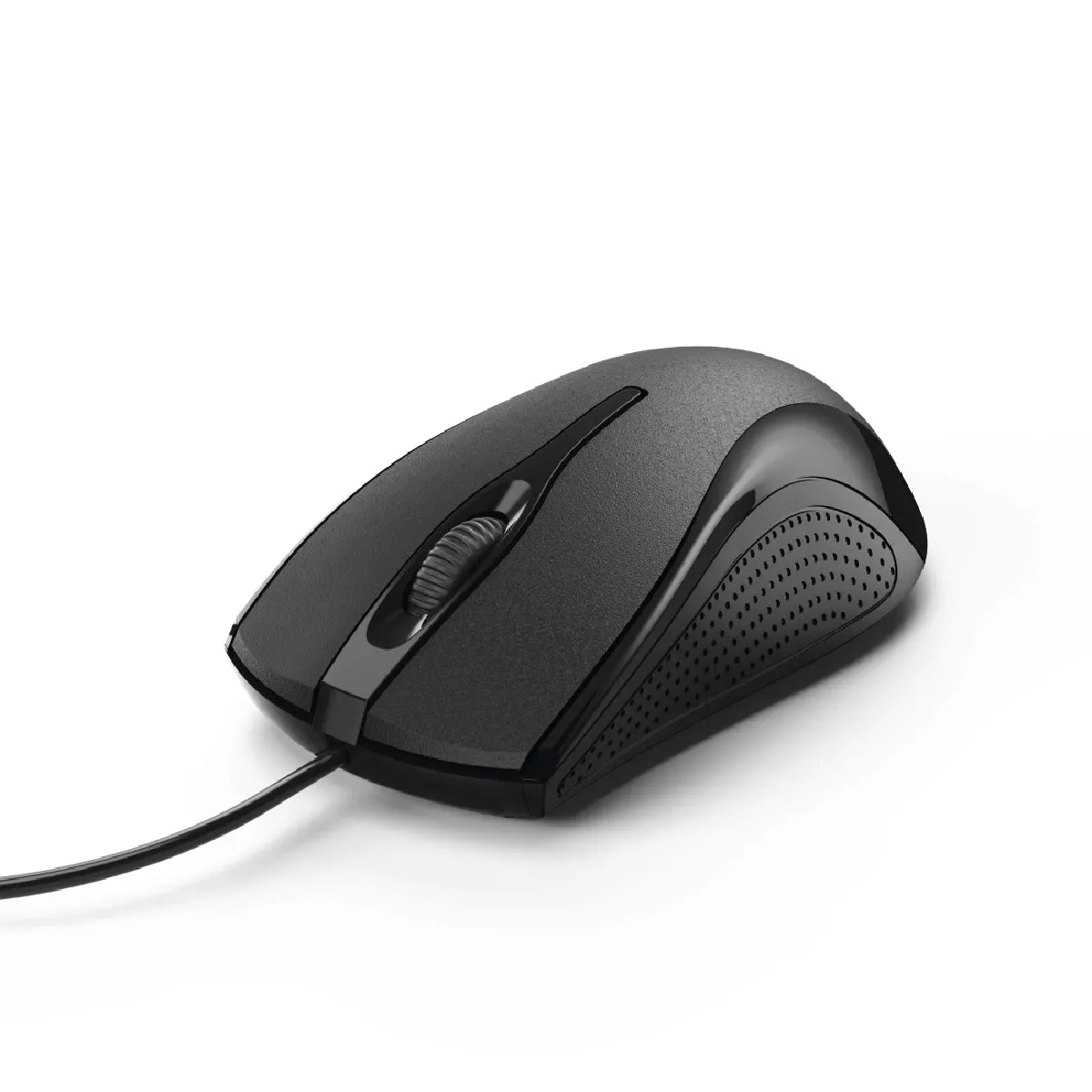 Hama Noir Mc-200 - Souris - Optique - 3 Boutons - Filaire - Usb - Image 4