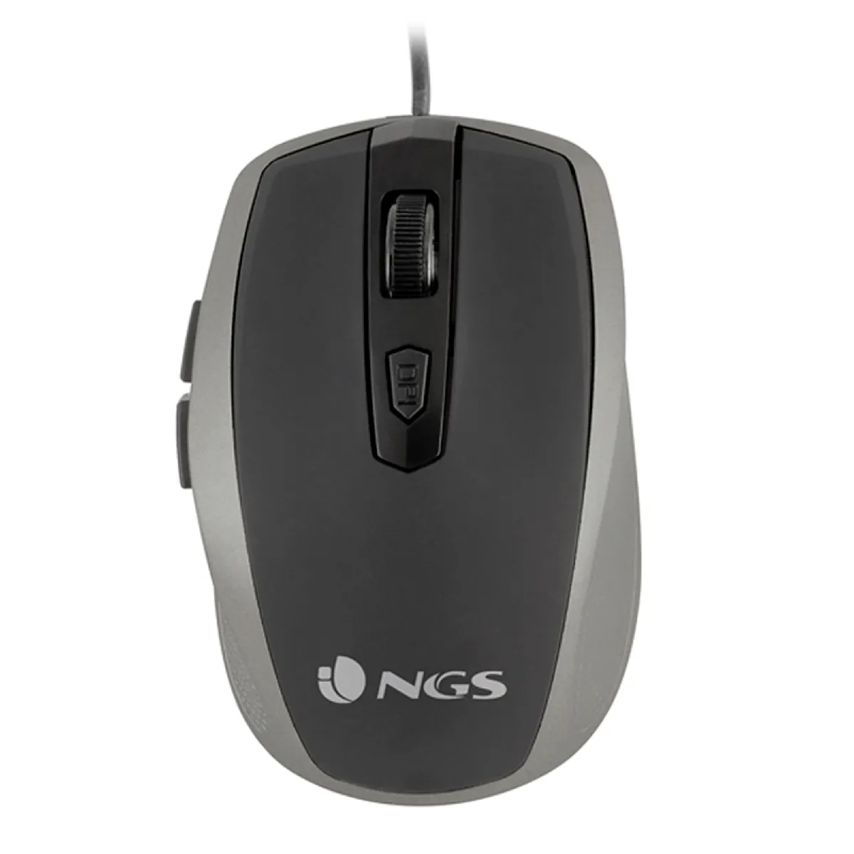 Ngs - Souris optique filaire - 6 boutons - USB - Argent - Image 3