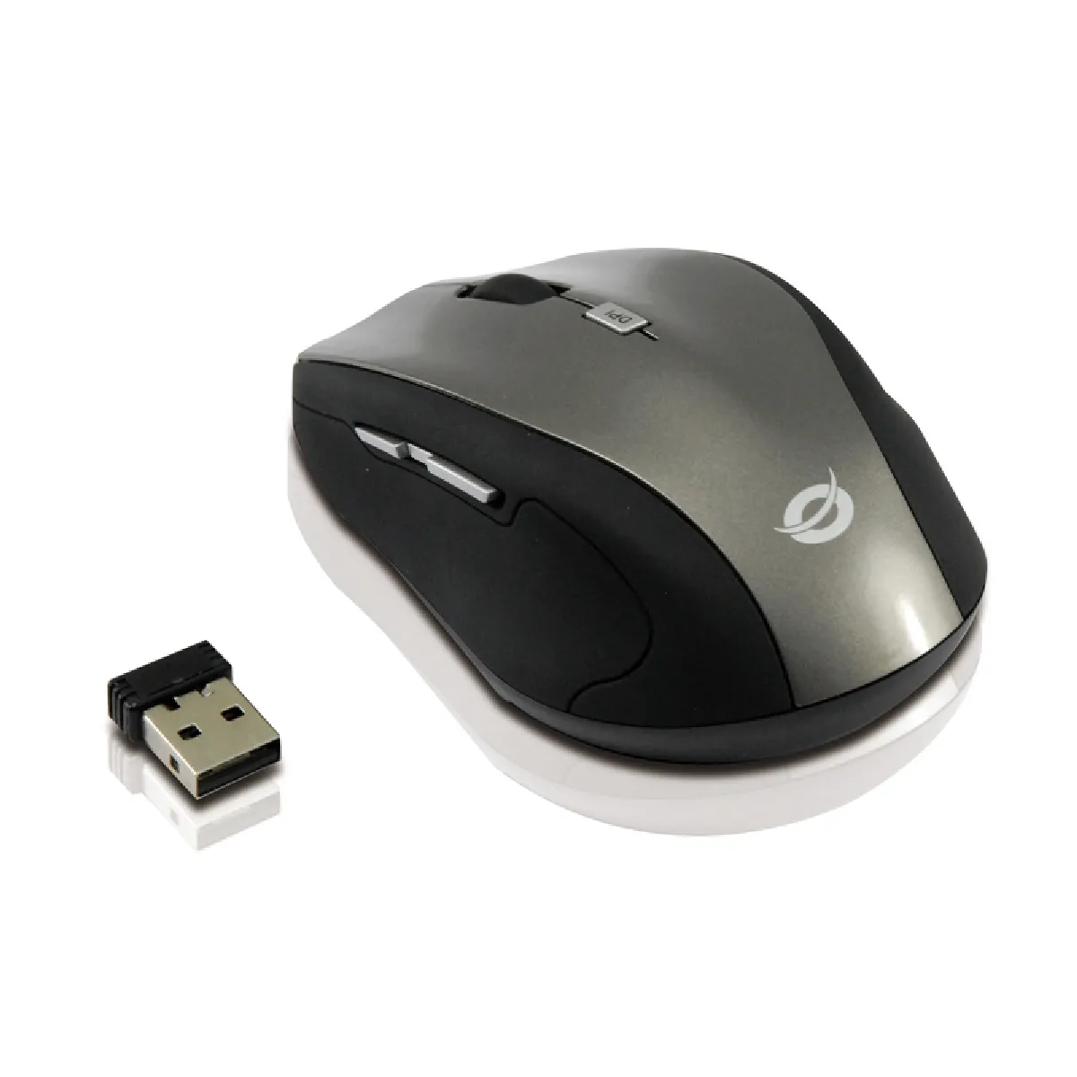 Conceptronic Gris Cllm5btrvwl Souris Voyage Droitier Rf Sans Fil Optique 1600 Dpi - Neuf - Image 3