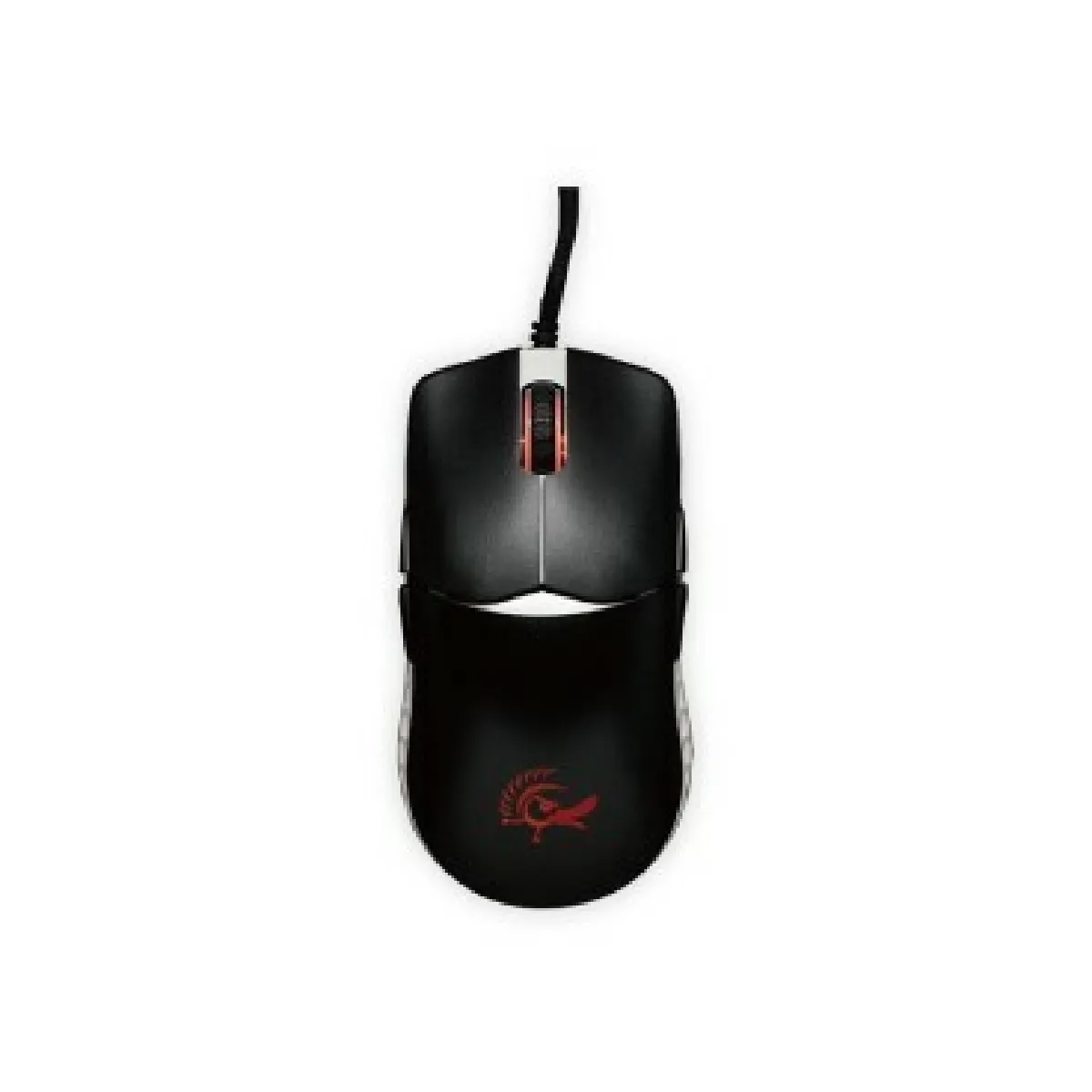 Souris Ducky Feather Omron RGB DMFE20O-OAZPA7V Filaire Jeux USB 7 Boutons Noir 