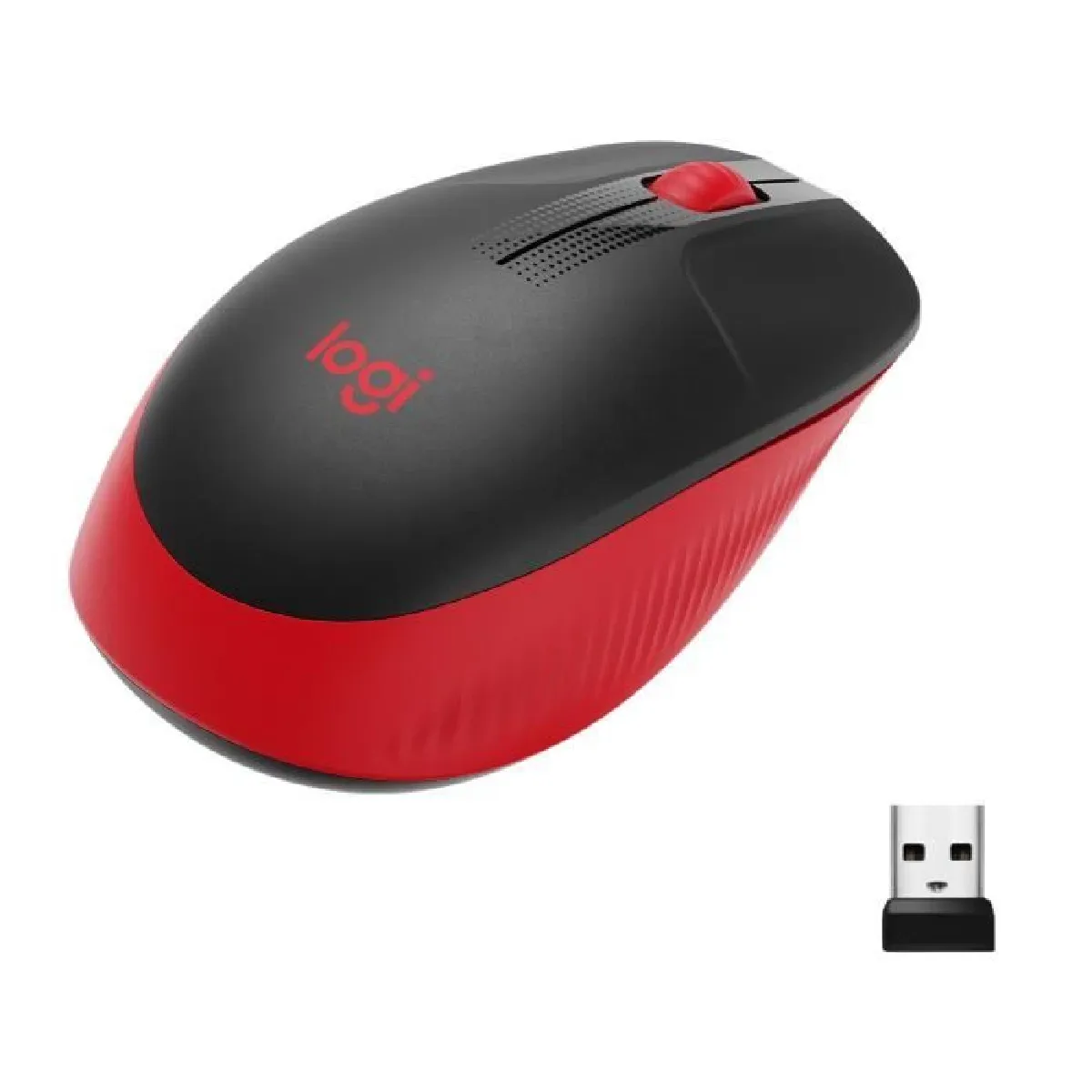 Logitech M190 - Souris - optique - 3 boutons - récepteur - vue 2