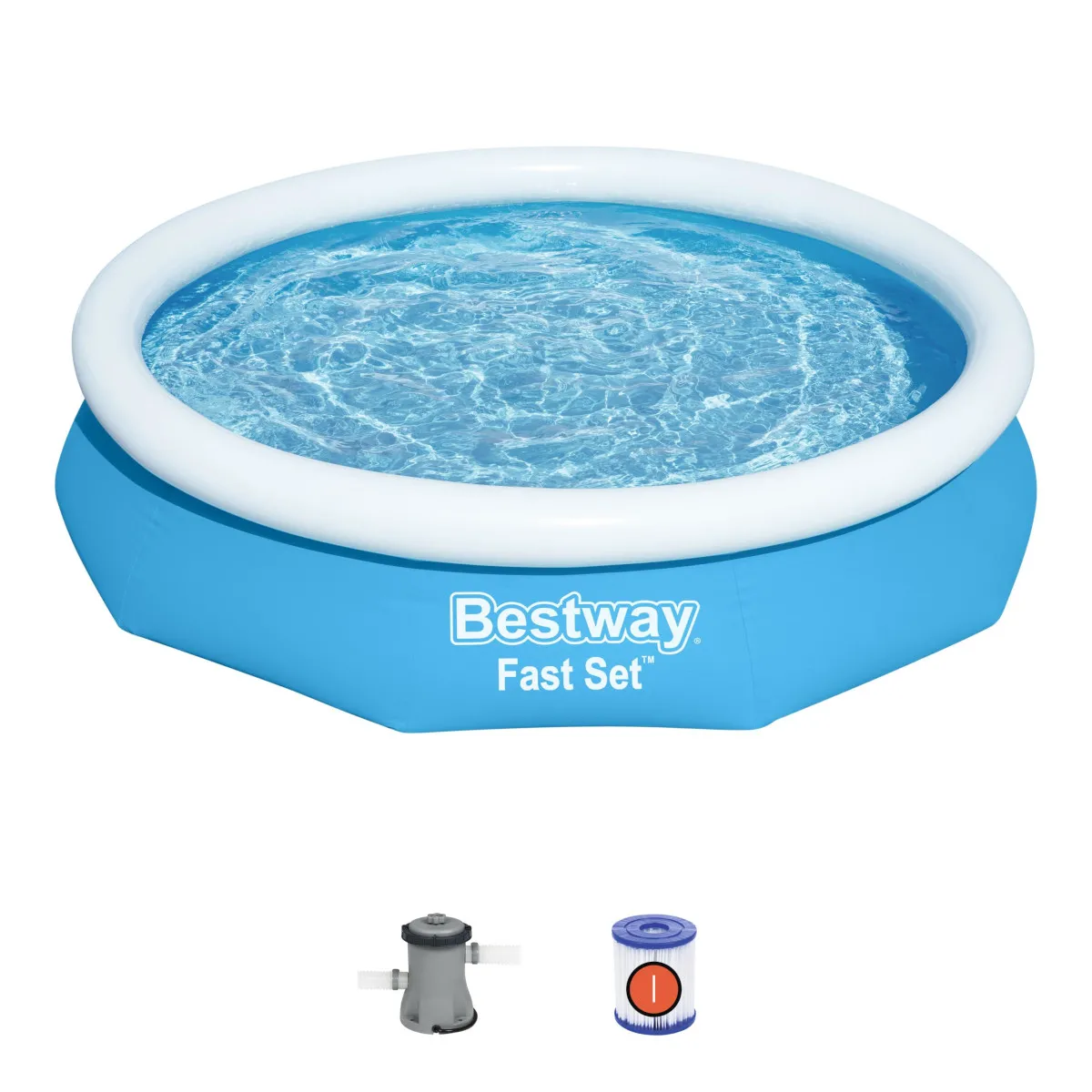 Bestway Piscine gonflable ronde 3 05 x 66 cm