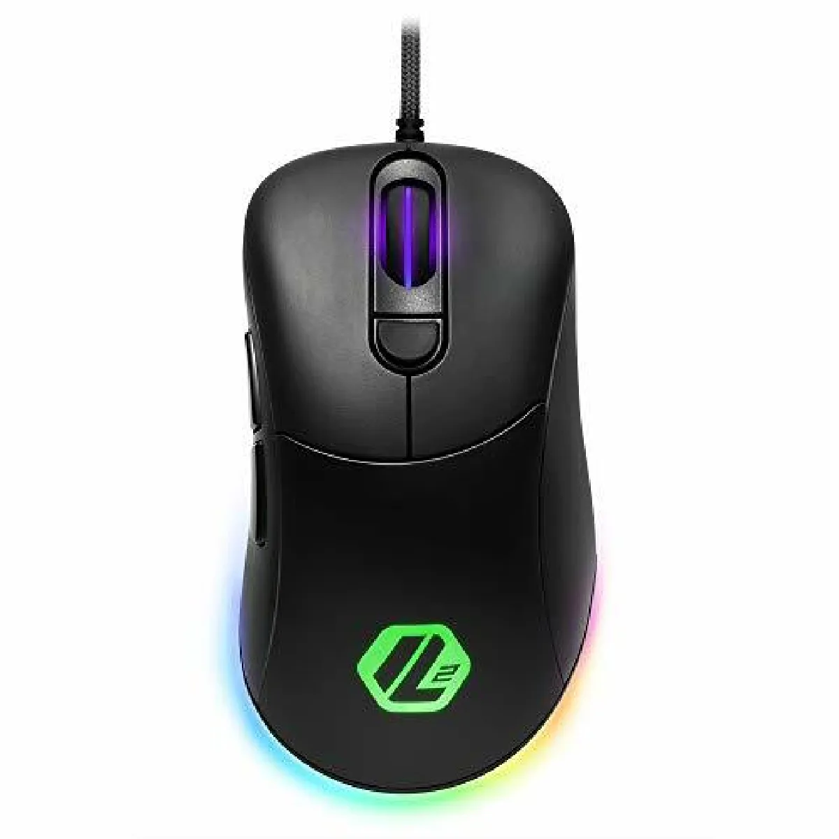 SHARKOON Souris filaire Gamer  Light&sup2; 100 RGB (Noir)