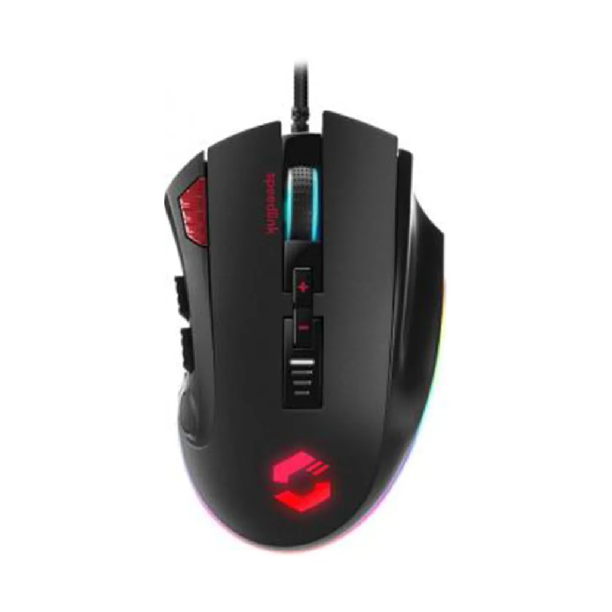 SPEEDLINK TARIOS RGB Gaming - Souris - optique - 12 boutons - filaire - USB - noir 
