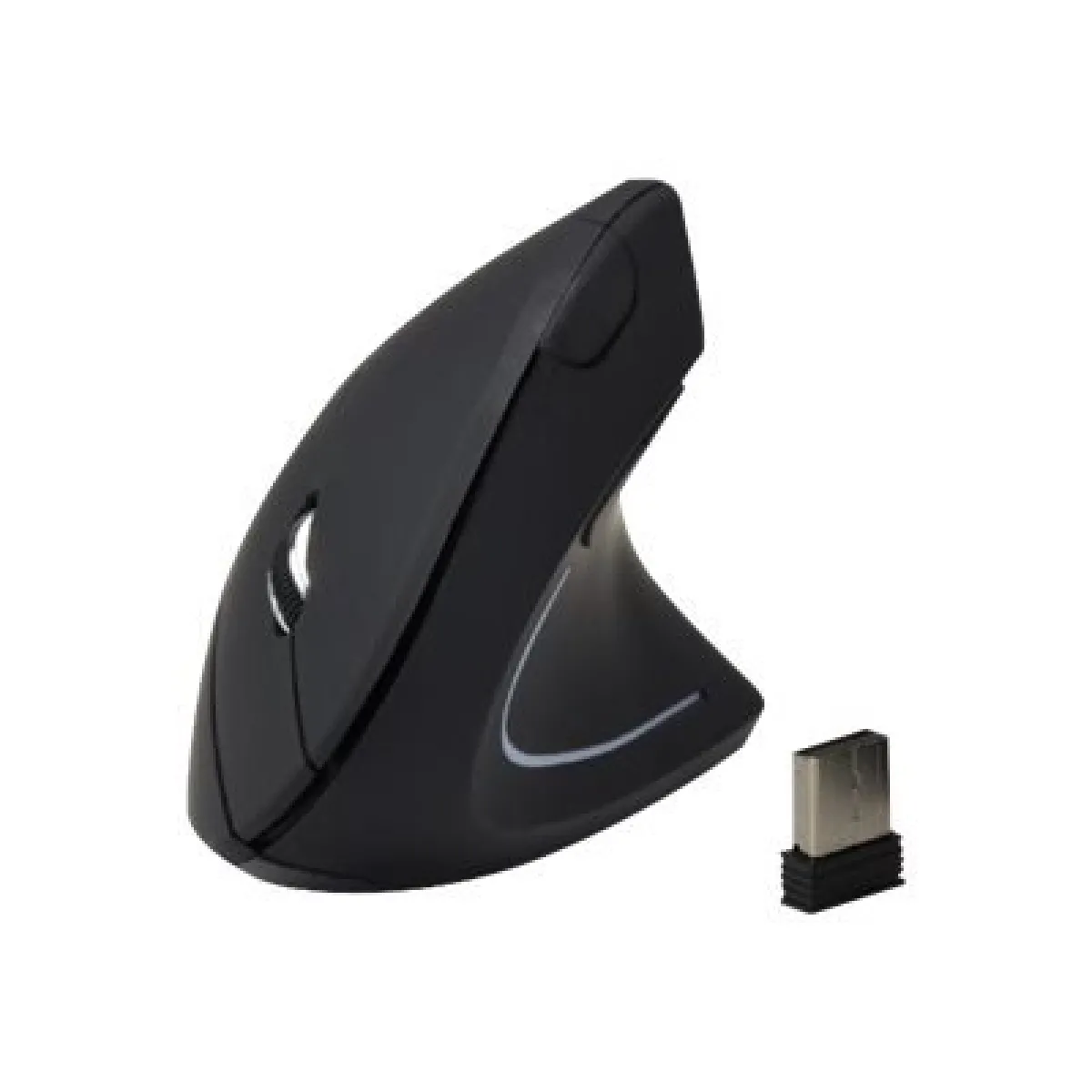 Ratón MCL SS-618DW/N sans fil 1600 DPI noir droitier 6 boutons - Image 3