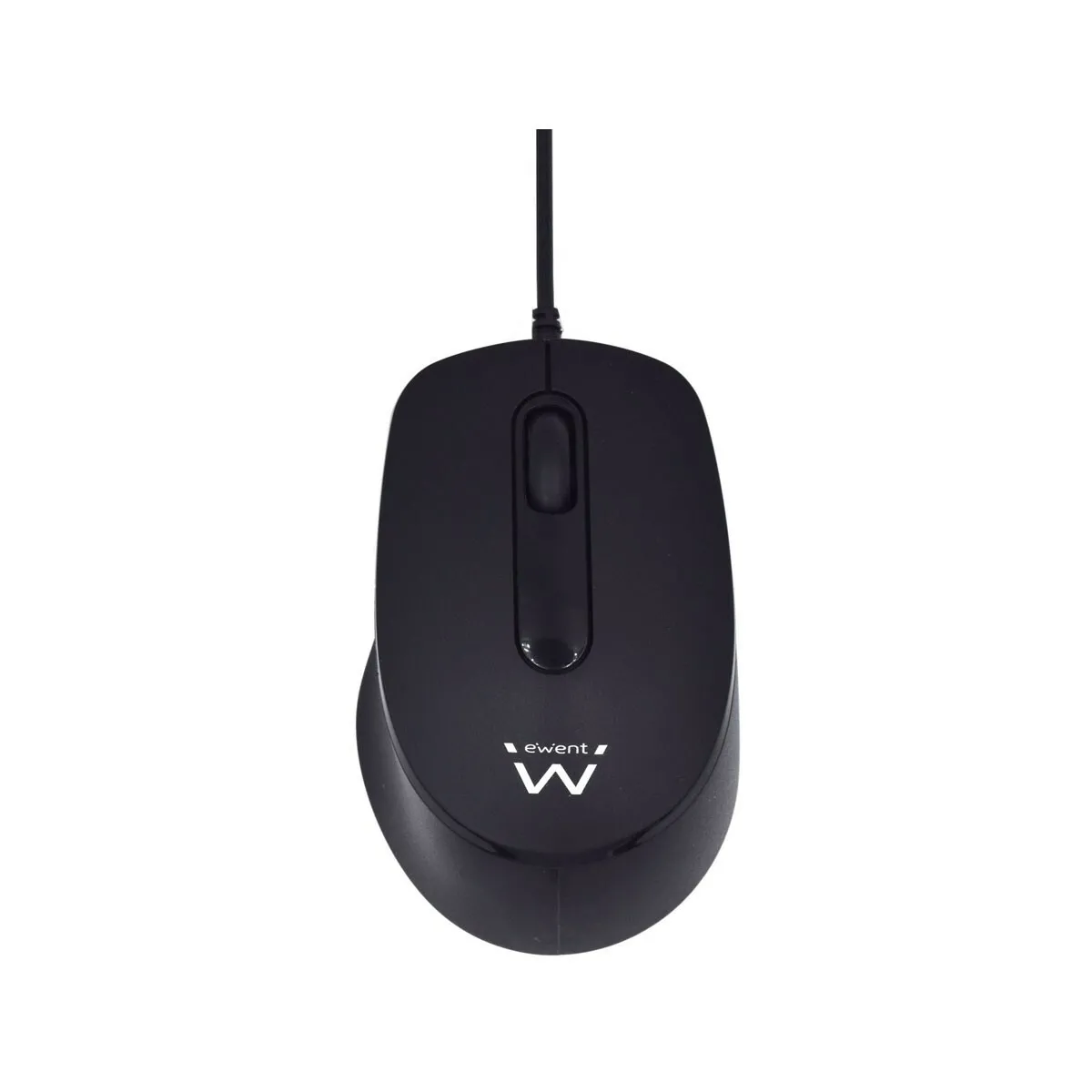 Ratón Ewent EW3159 USB 1000DPI Ambidextre Noir Clic Silencieux - Image 4