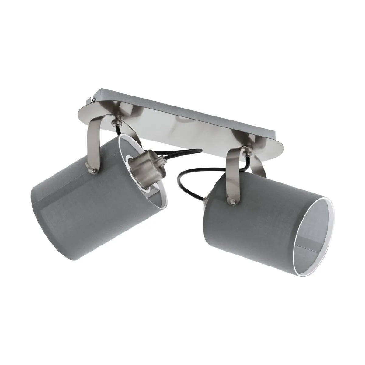 Eglo Spot Villabate 2 lampes - Gris Eglo Spot Villabate 2 lampes - Gris