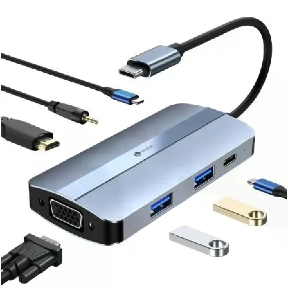 Leotec Adaptateur Usb-C