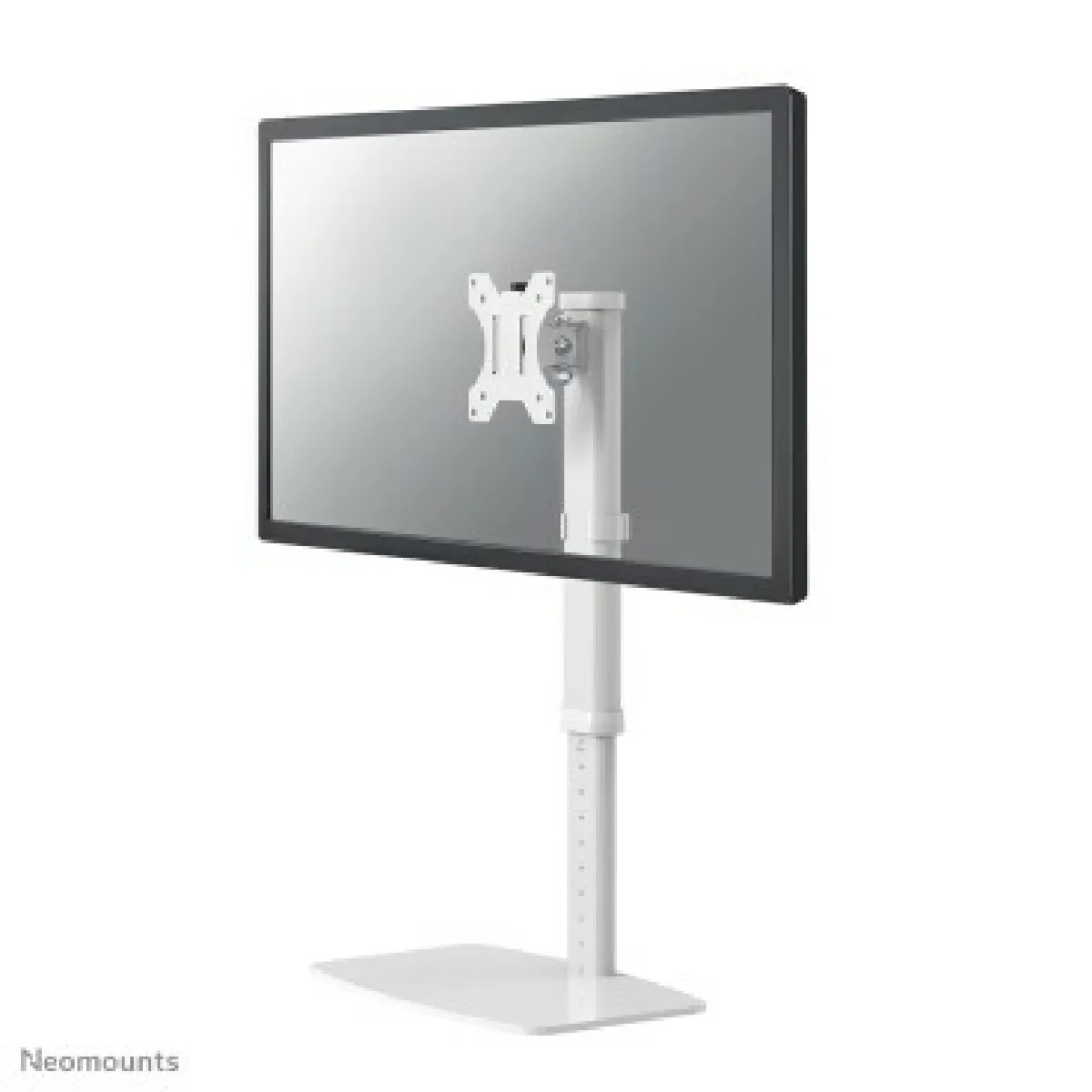 Neomounts Blanc Fpma-D890white Support Sur Pied Pour Écran 1 Écran(S) 25,4 Cm (10) - 76,2 Cm (30) Inclinable, Mobile - Image 3