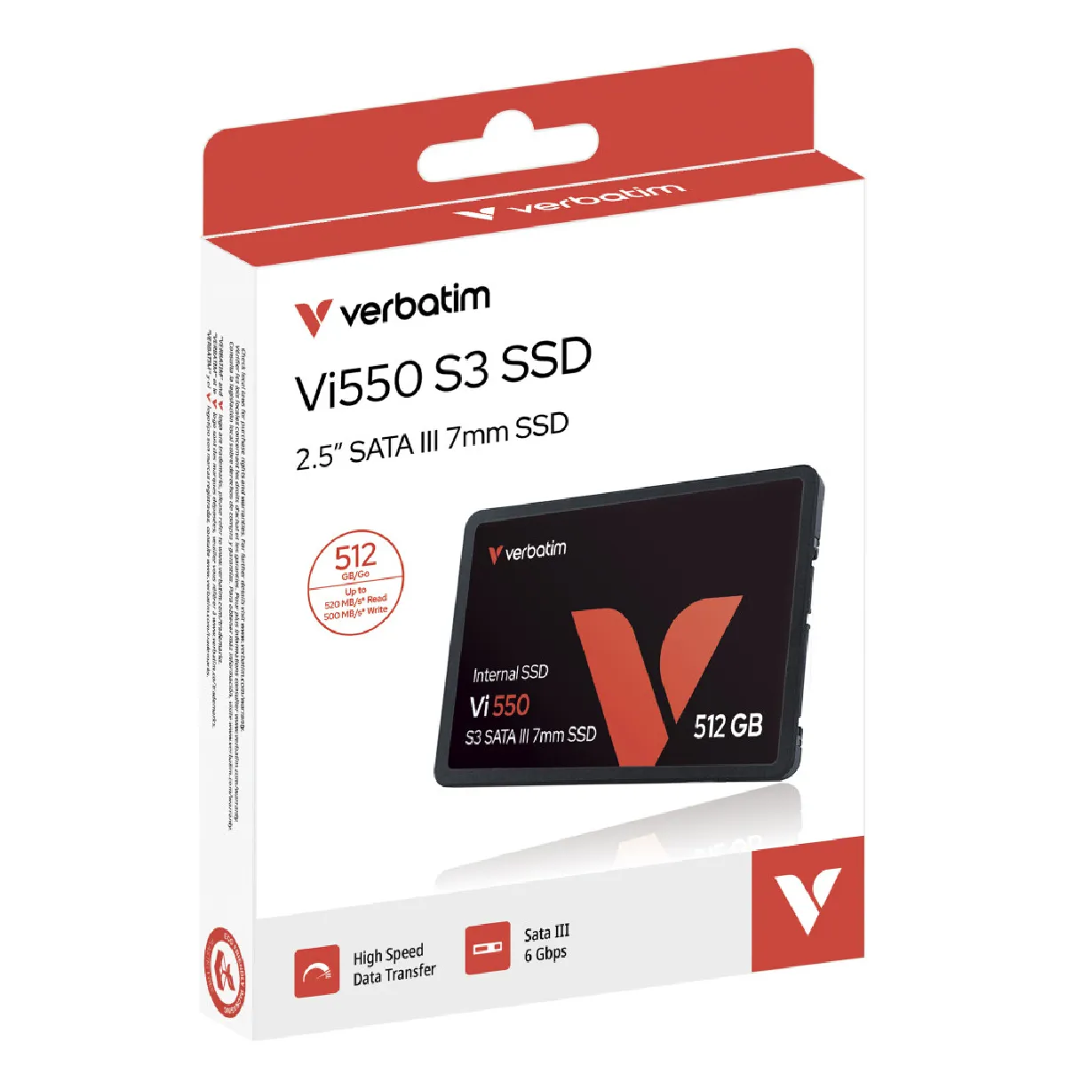 VERBATIM  Vi550 S3 512Go 2"" 1/2