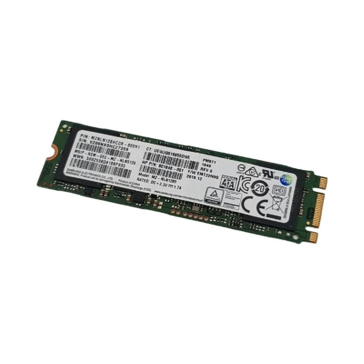 Samsung MZ NLN1280