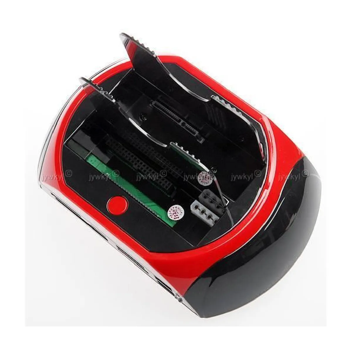 Support/Cage De Disque Dur Aluminium Pour PC - Empilable - Compatible 2.5" Et 3.5" - Protection Antichoc - Noir