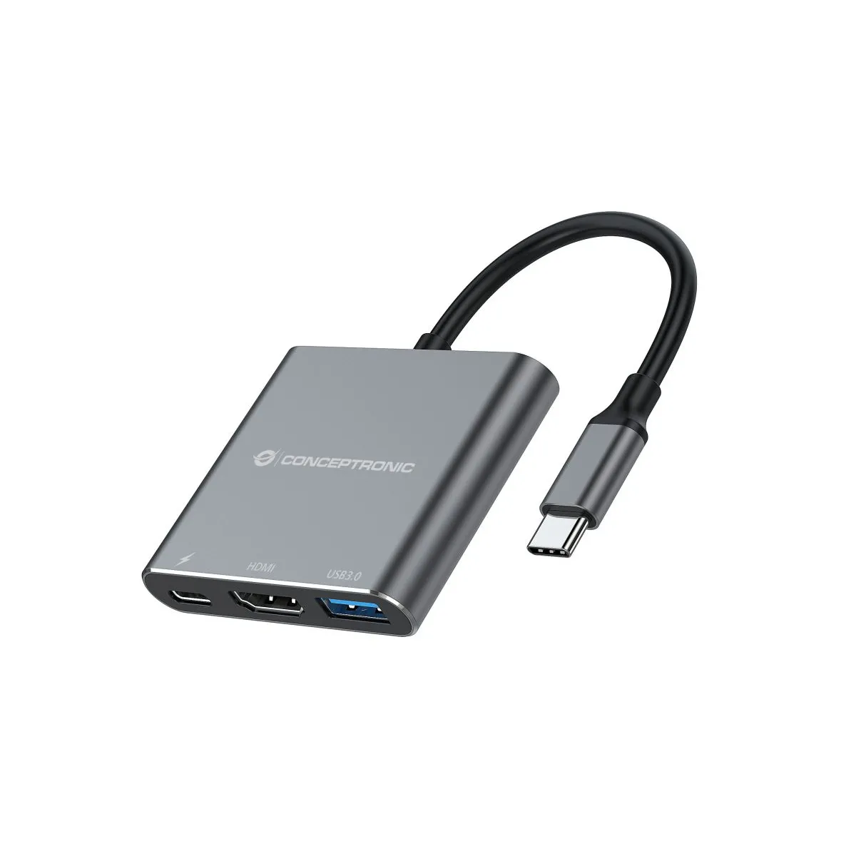 Conceptronic Grise Station D'accueil Usb-C