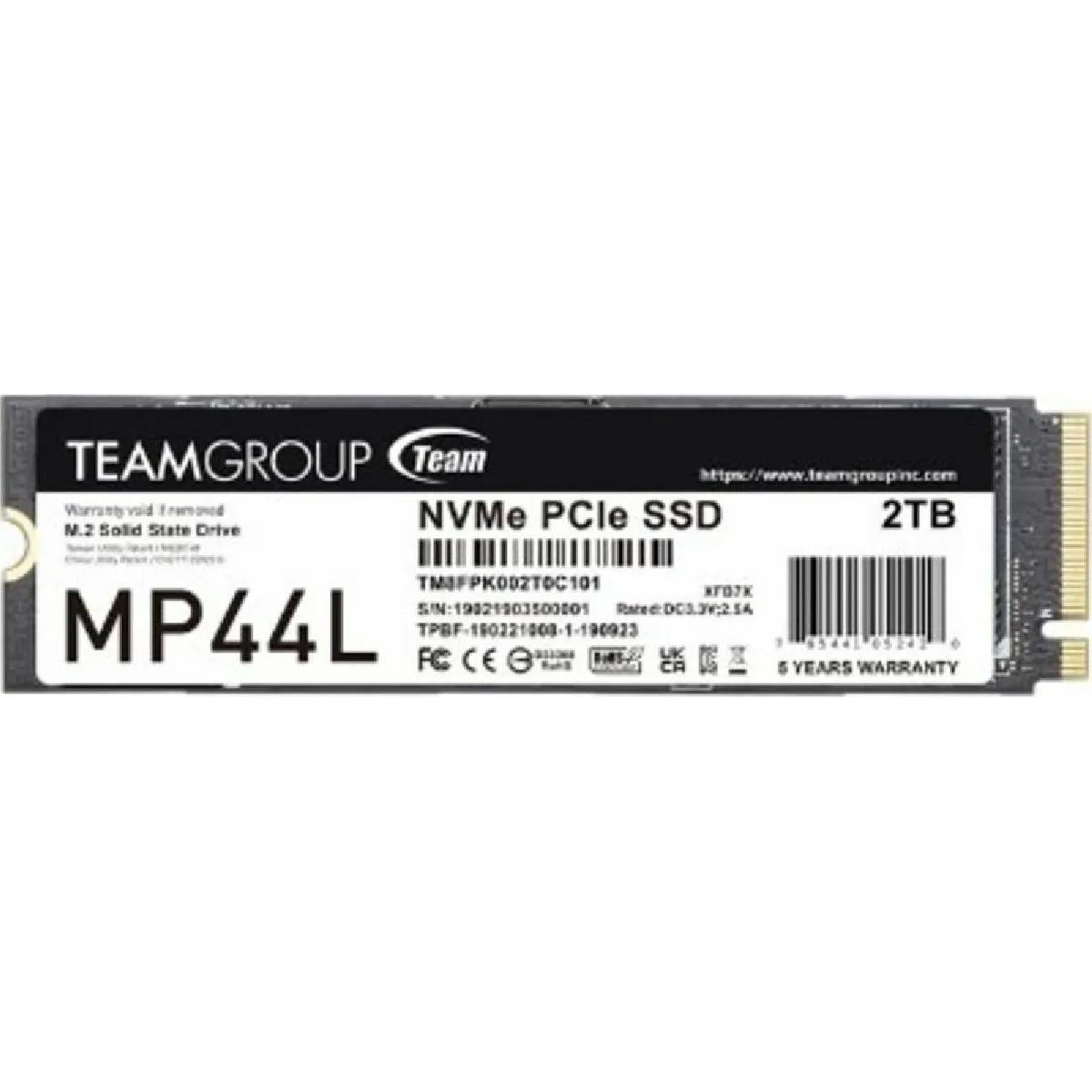 TEAMGROUP MP44L 2TB NVMe M.2
