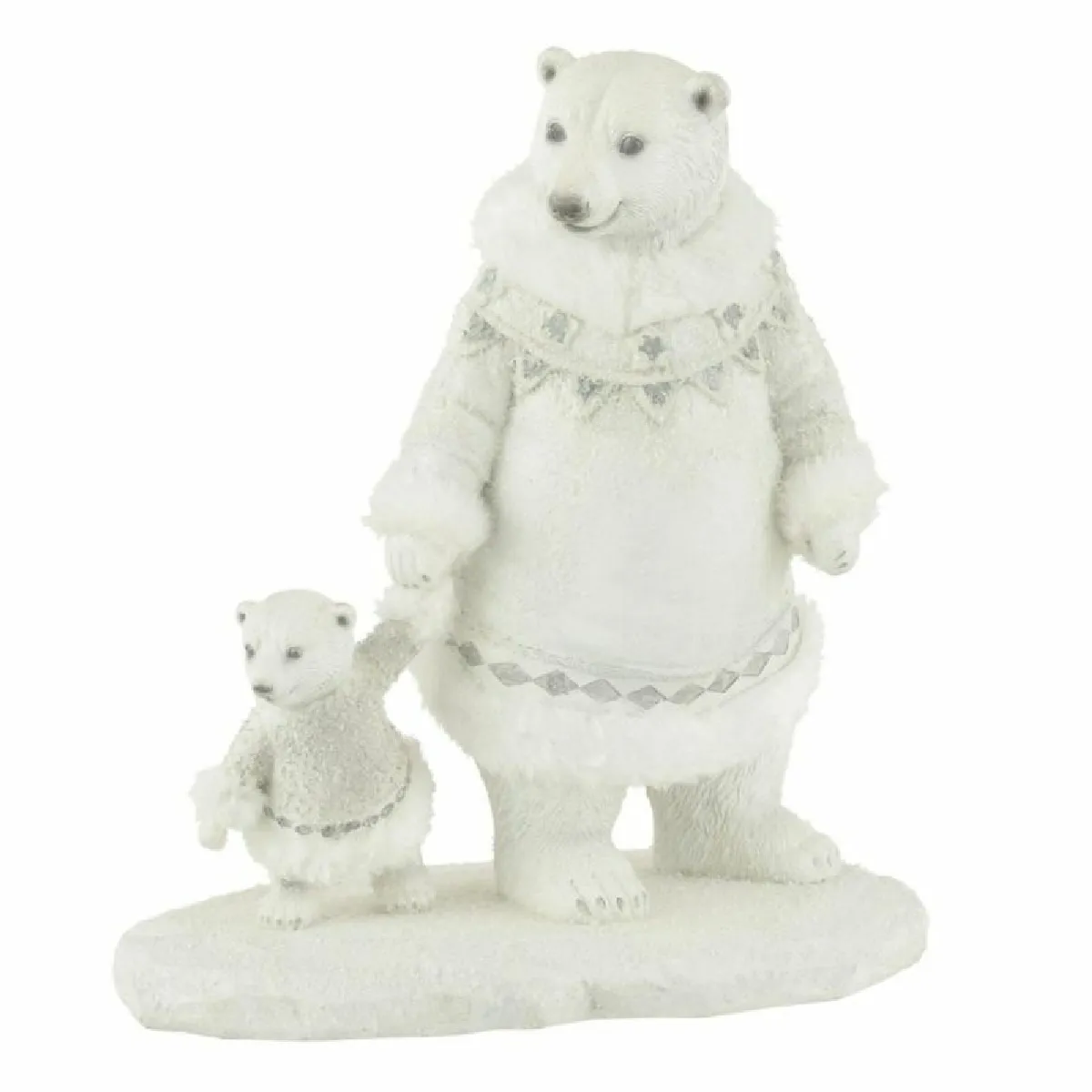 Paris Prix Blanc Statuette Ours Polaire