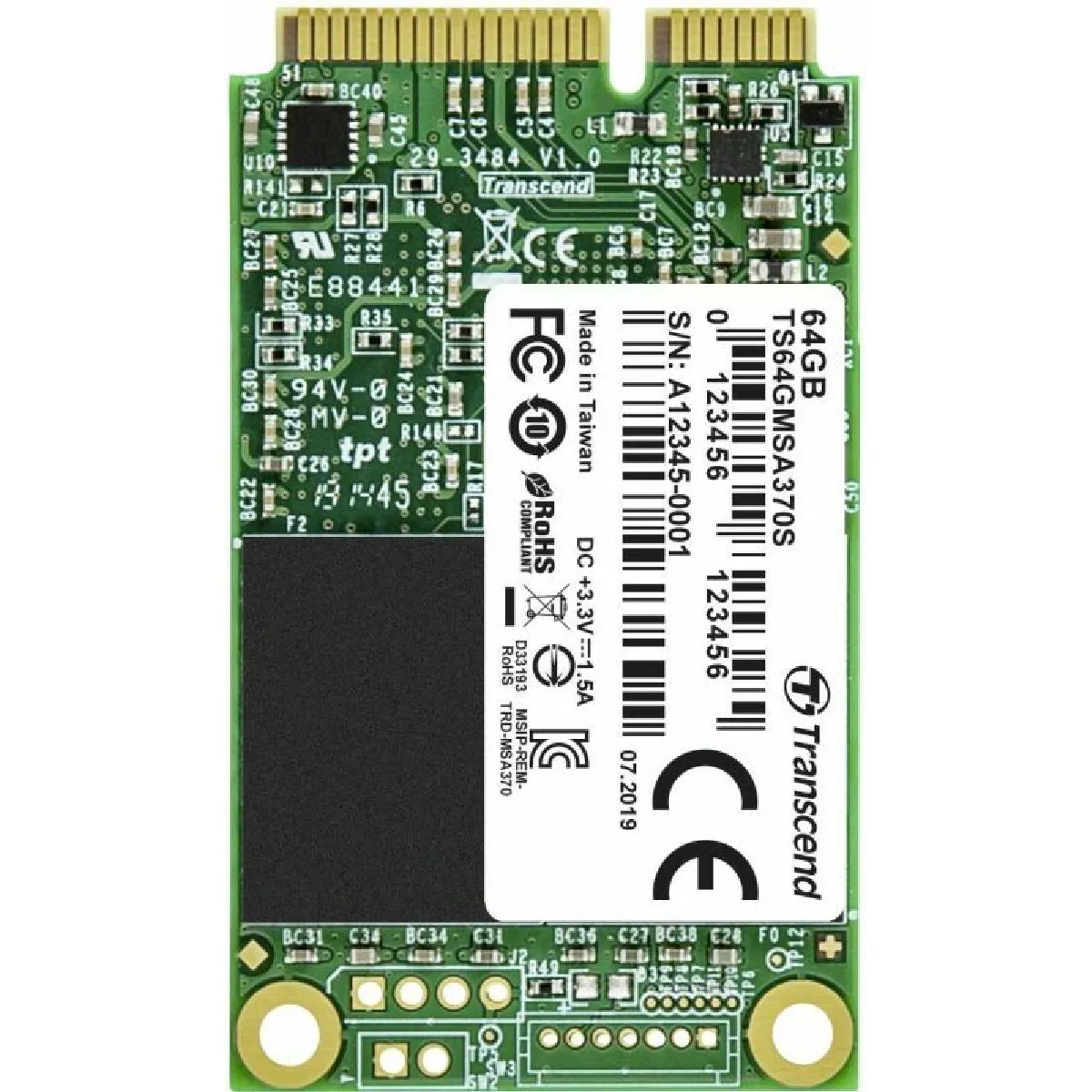 Eagle Ts64gmsa370s 64Go Msata