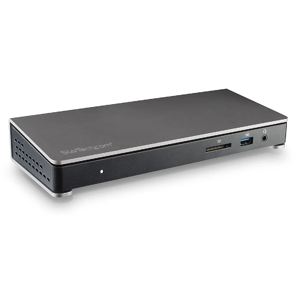 Startech.com Station D'accueil Thunderbolt 3 Double Affichage 4K 60 Hz Pour Pc Portable Avec Lecteur De Carte Sd