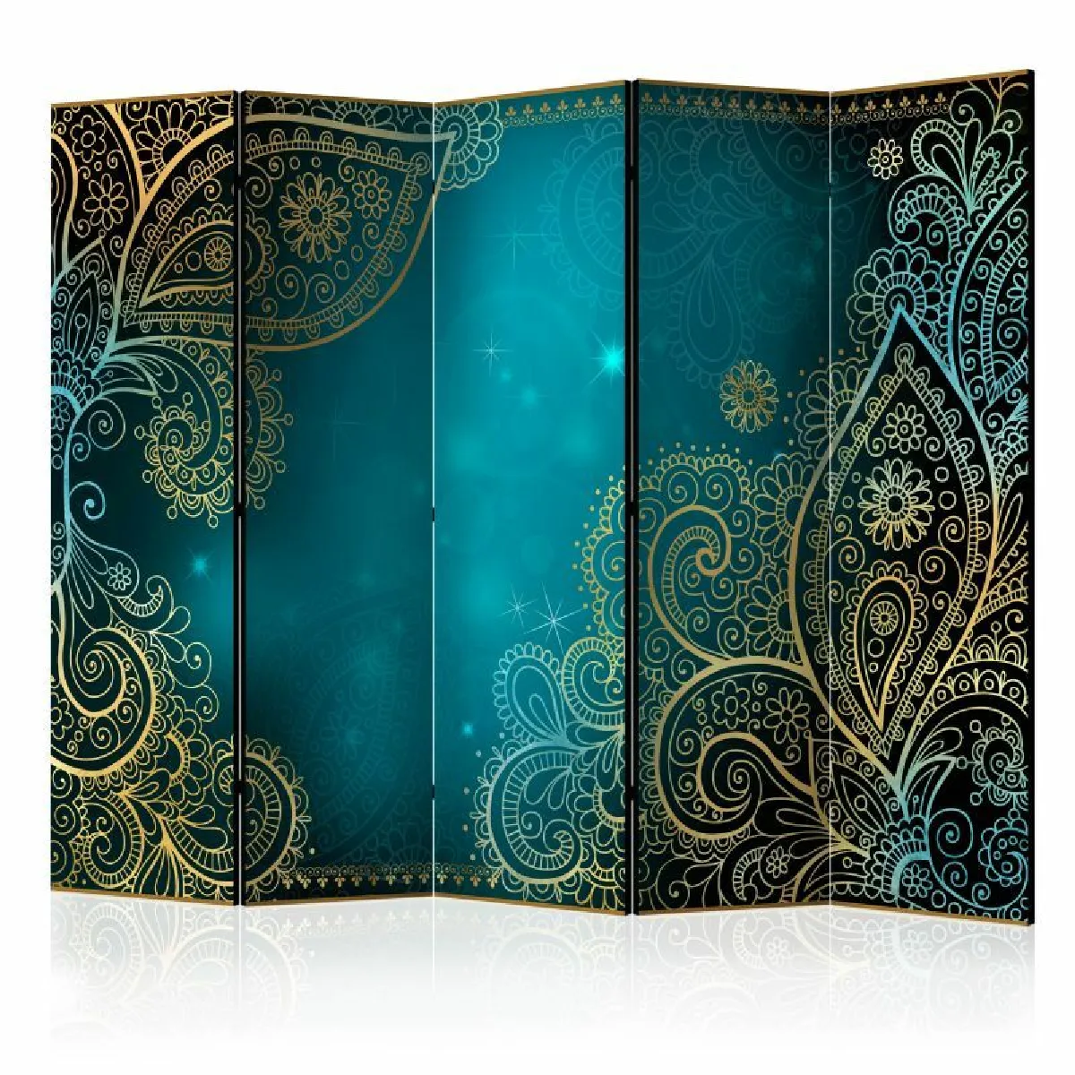 Paravent 5 volets - Oriental wings II [Room Dividers] - 225x172 (39779)