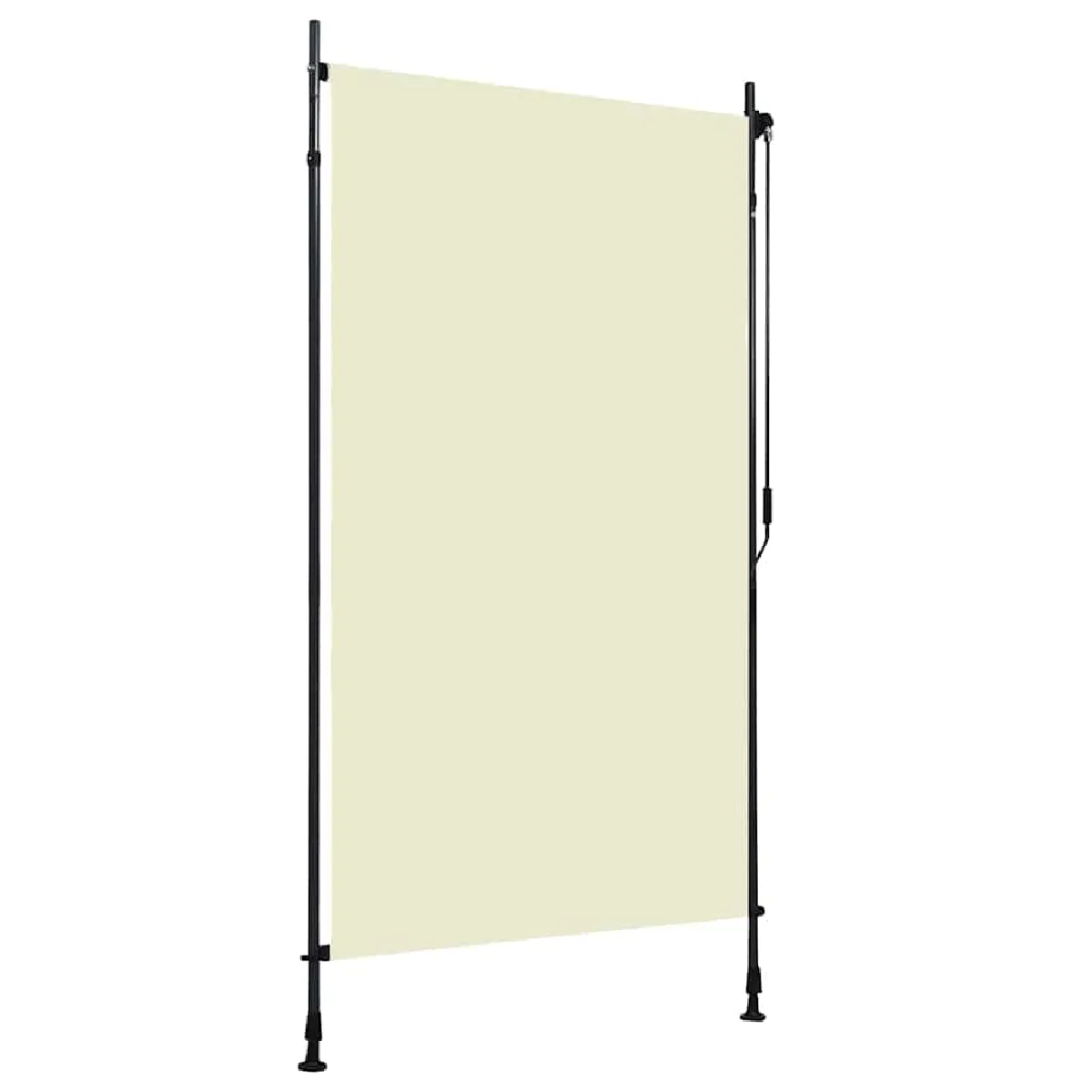vidaXL Store Roulant d'Extérieur Ombre de Balcon Jardin Véranda Pergola Terrasse Résistant aux UV et à la Chaleur 120x270 cm 145940 - vue 2