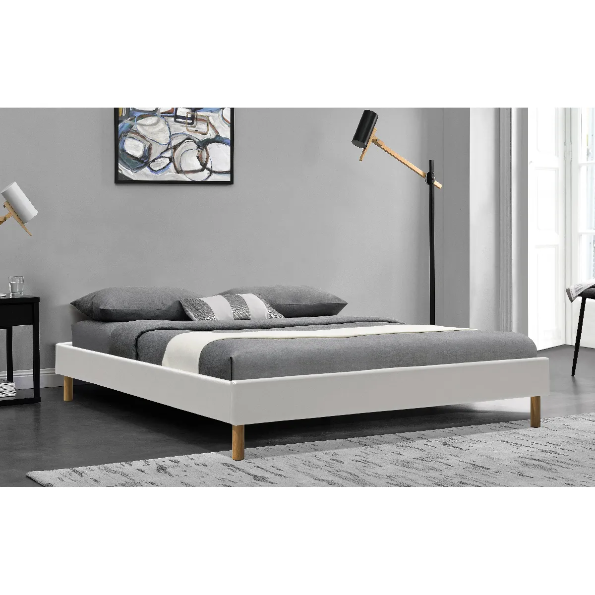 King of Dreams Sommier tapissier - Blanc