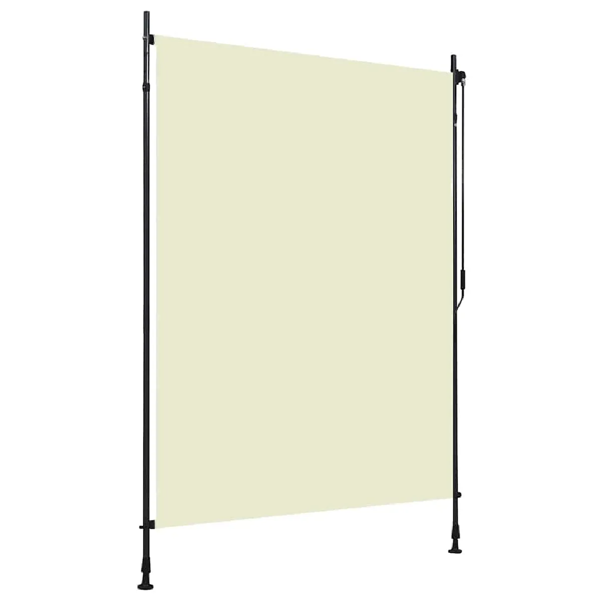 Vidaxl Store Roulant dExtérieur Ombre de Balcon Jardin Véranda Pergola Terrasse Résistant aux UV et à la Chaleur 150x270 cm 145941