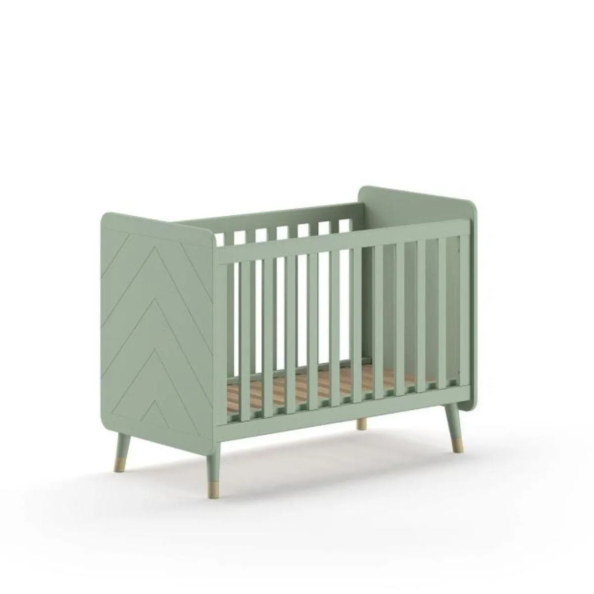 VIPACK Billy Lit bébé - Olive vert 60x120 cm VIPACK Billy Lit bébé - Olive vert 60x120 cm