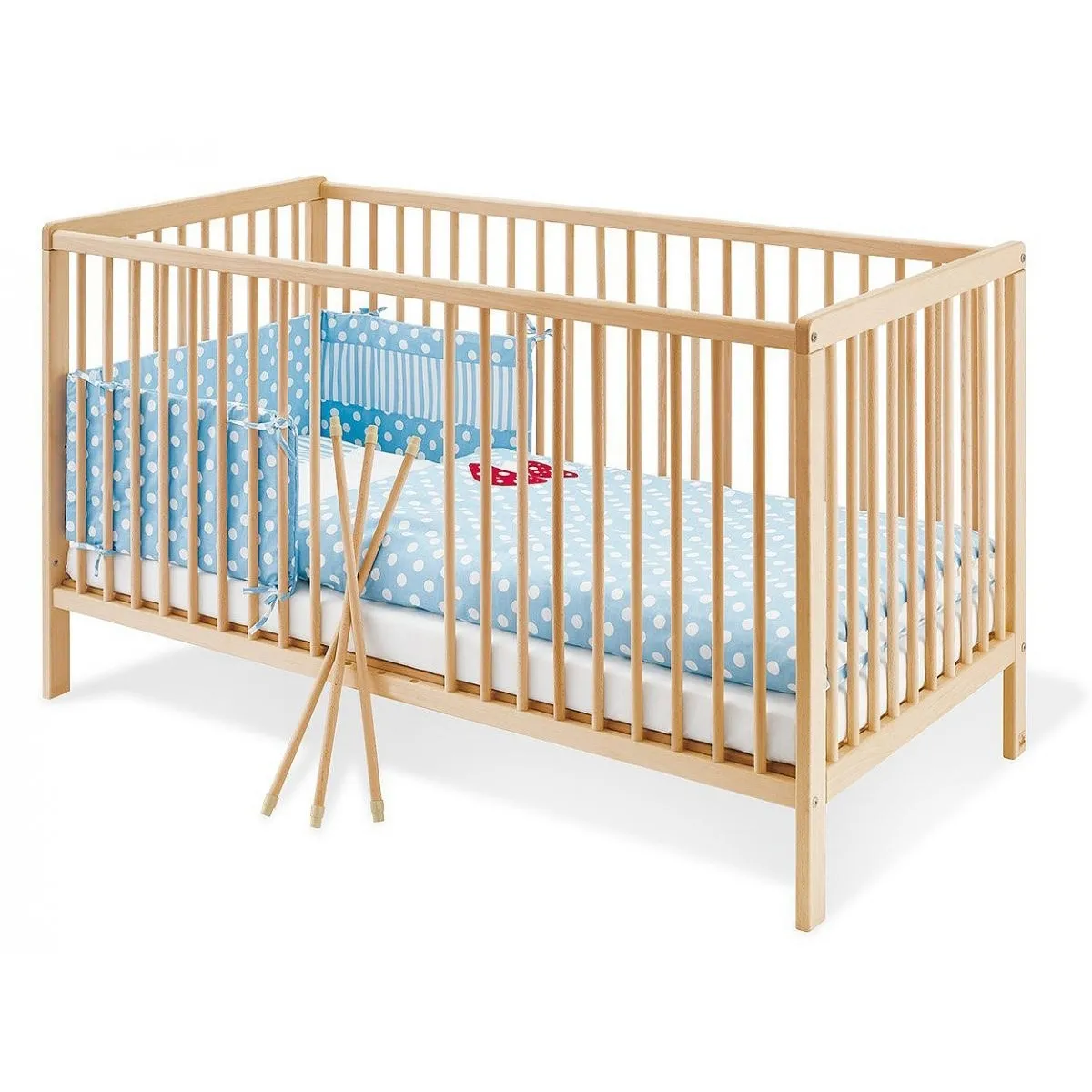 Pinolino Lit évolutif Hanna - L 144 x P 75 x H 85 Pinolino Lit évolutif Hanna - L 144 x P 75 x H 85