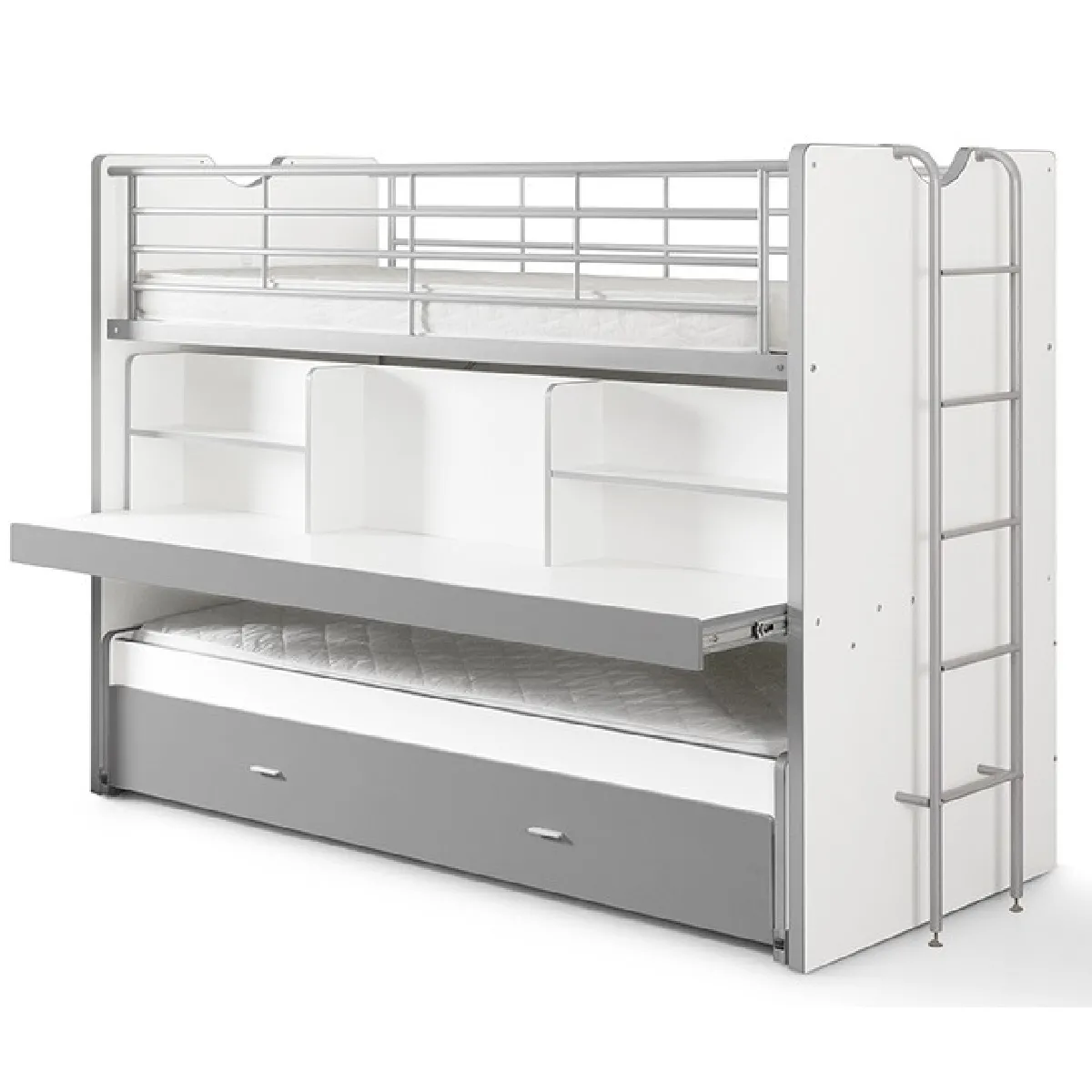 Vipack BONNY Compact80 Lits superposés 2 couchages - Silver Vipack BONNY Compact80 Lits superposés 2 couchages - Silver