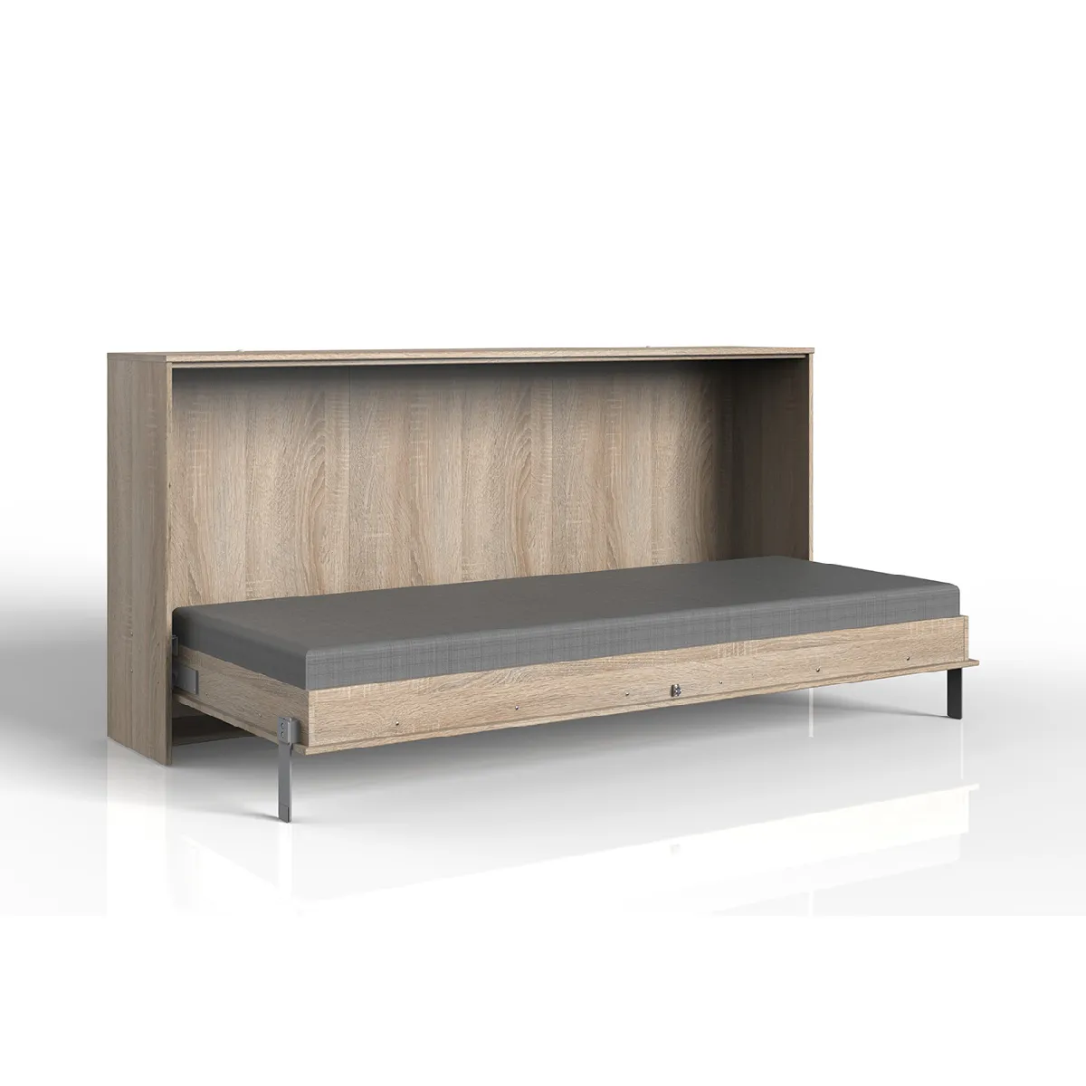 Pegane Lit escamotable horizontal 90x200 cm Pegane Lit escamotable horizontal 90x200 cm