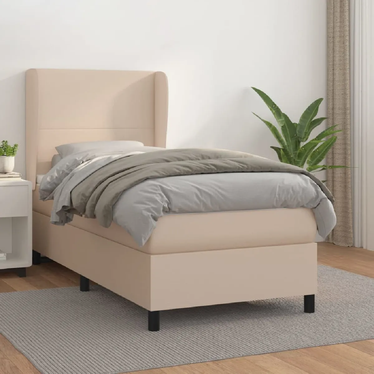 VIDAXL Sommier Matelas Cappuccino - 80x200 cm