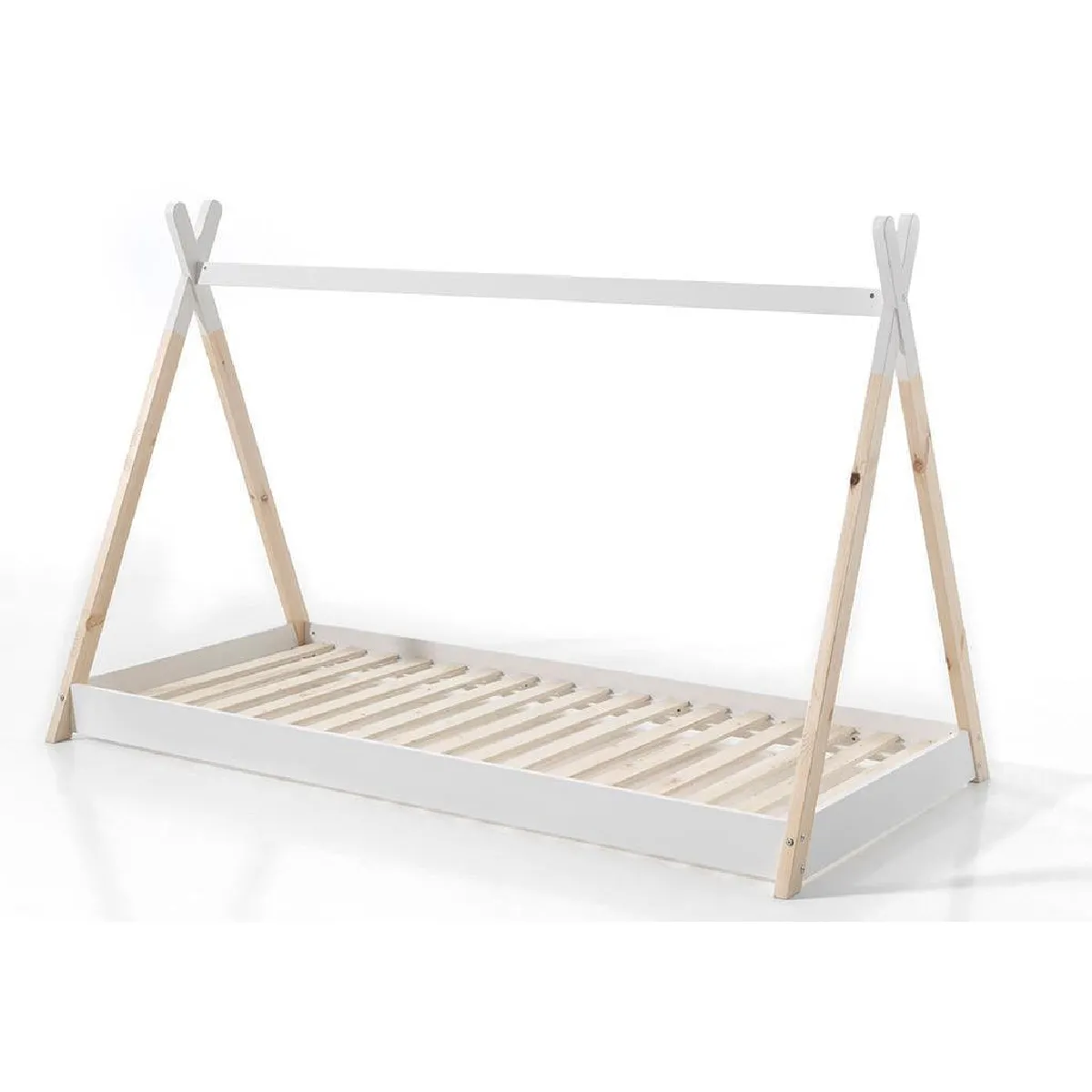 Vipack - Lit Enfant Tipi - 90x200 cm - Blanc - Image 3