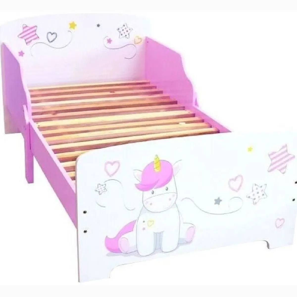 Kinderbett mit Lattenrost Fun House Licorne