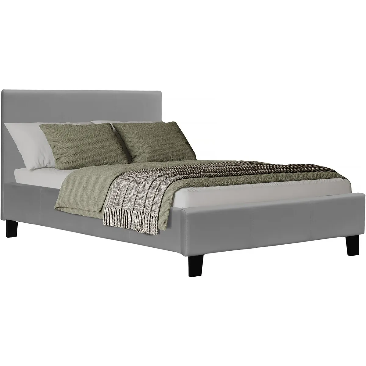 Lit [ ]Lina[ ] - 90 x 190 cm - Gris clair