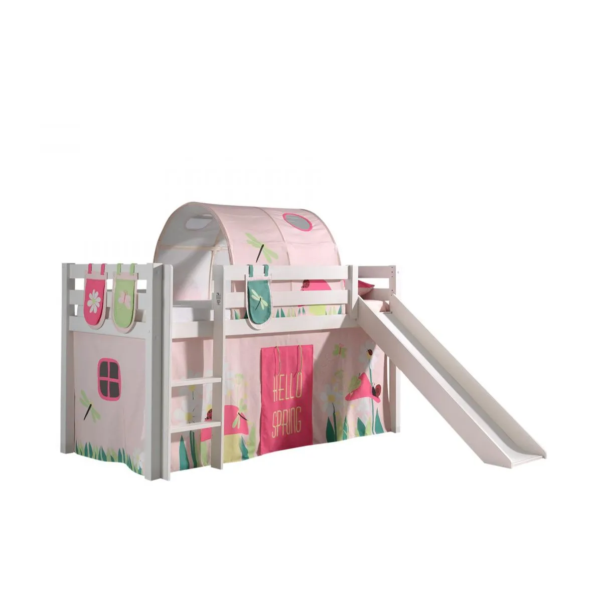 Vipack Blanc Pino Lit Mezzanine