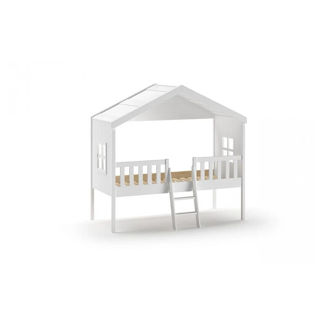Vipack - Lit cabane - Blanc - Petit - Image 3