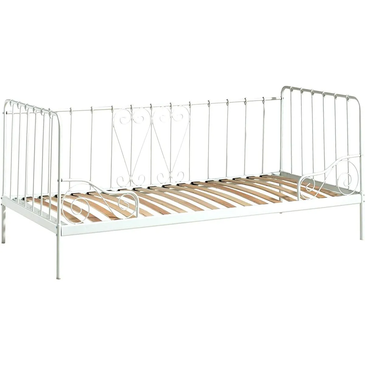 Vipack ALICE Lit capitaine 90x200 cm Blanc Vipack ALICE Lit capitaine 90x200 cm Blanc