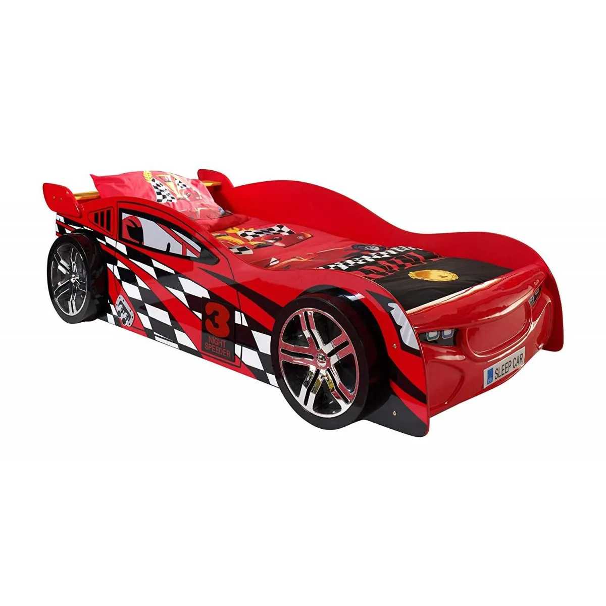 MES Lit voiture rouge