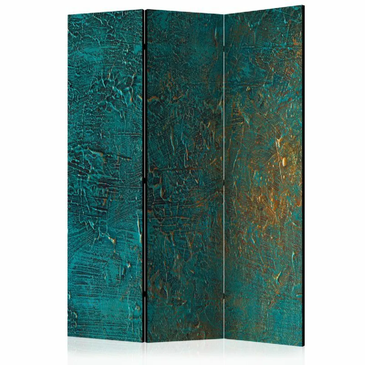 Paravent 3 volets - Azure Mirror [Room Dividers] - 135x172 (38266)