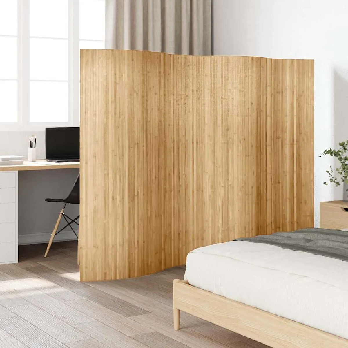 Vidaxl Bambou naturel 250x165 cm