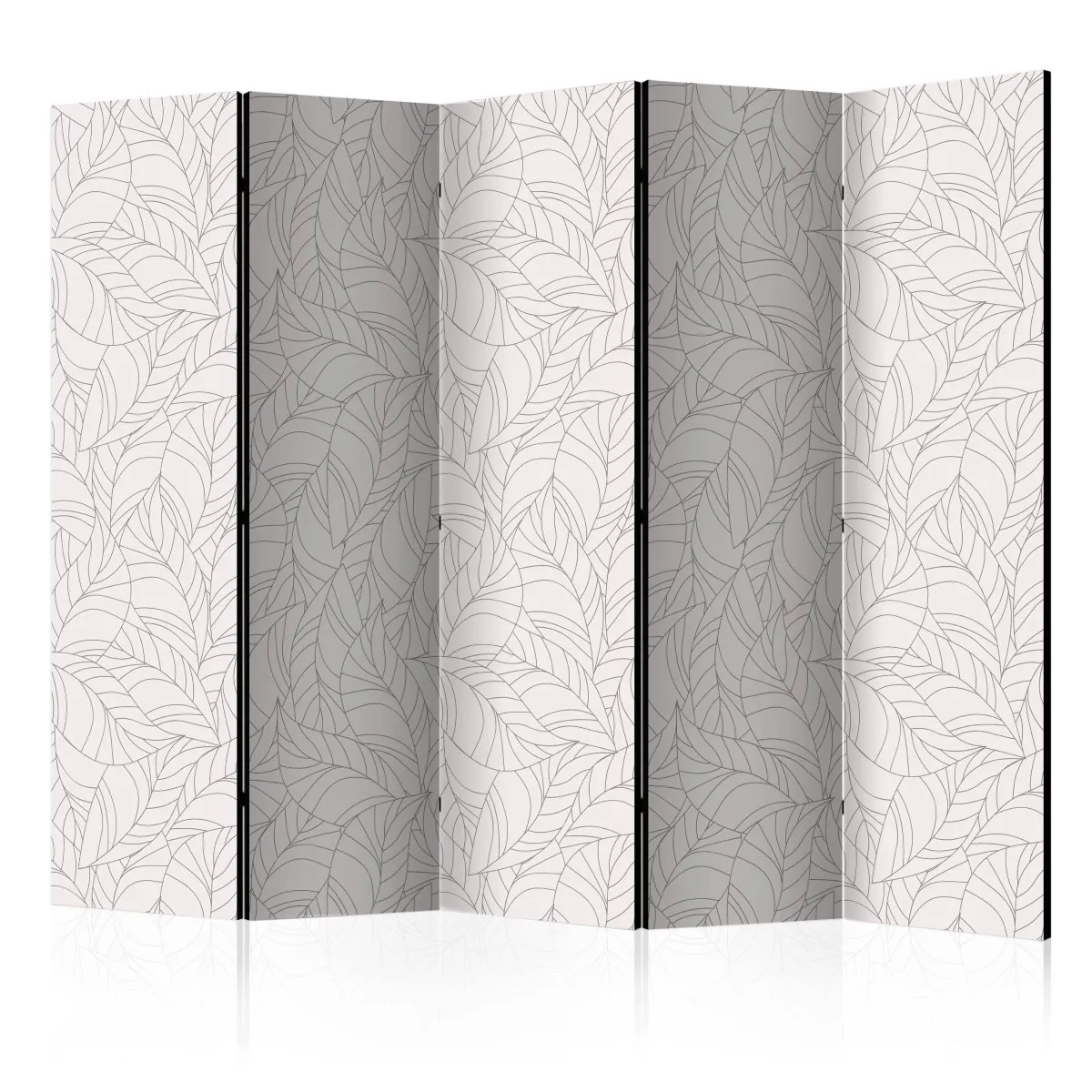 Paravent 5 volets - Colourless Leaves II [Room Dividers] - 225x172 (38680)