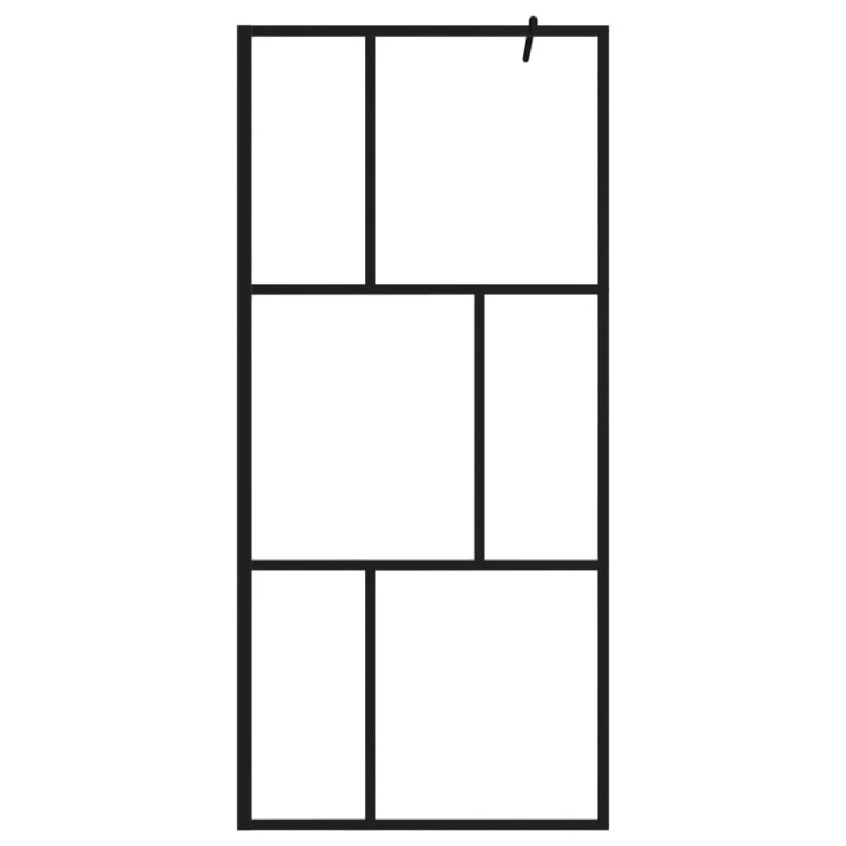 Vidaxl Paroi de douche Verre trempé 90x195 cm