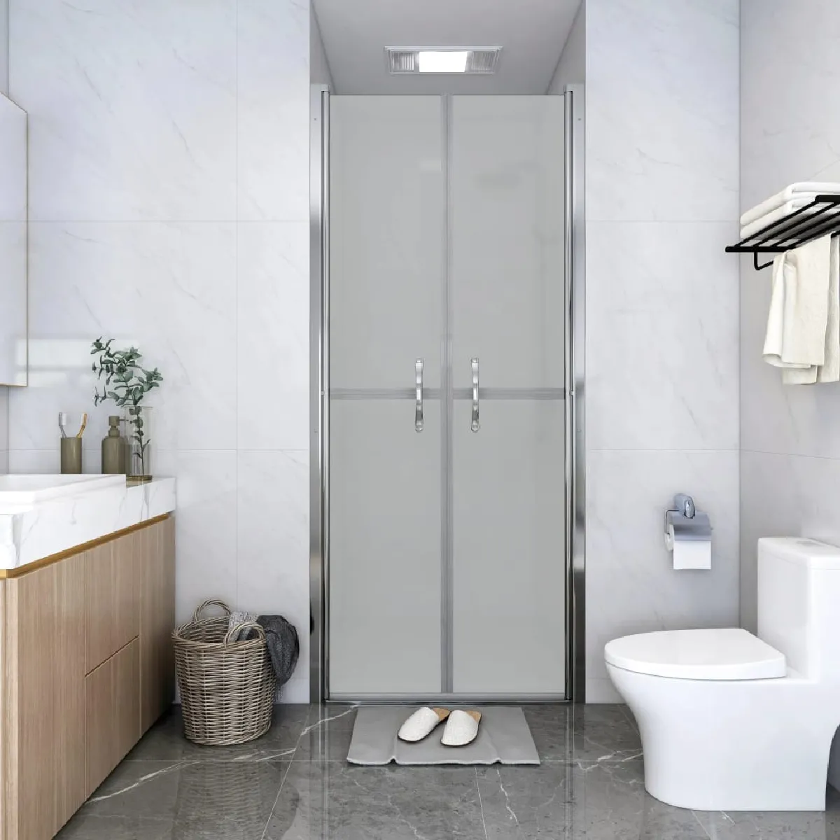 vidaXL Porte de douche 71x190 - vue 2