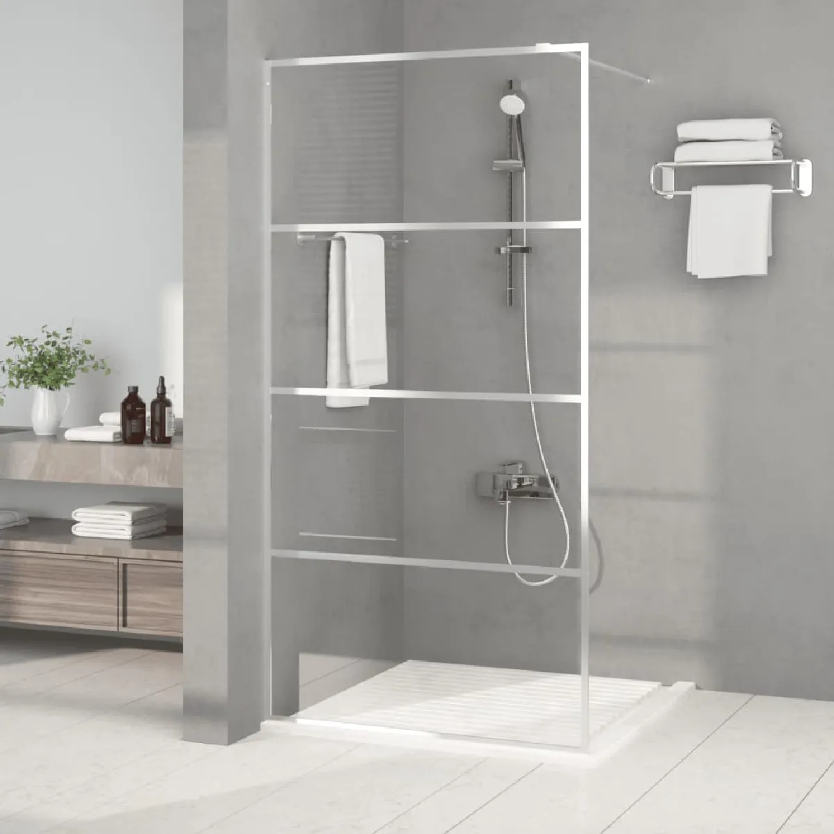 vidaXL Paroi de douche 115x195 cm - vue 5