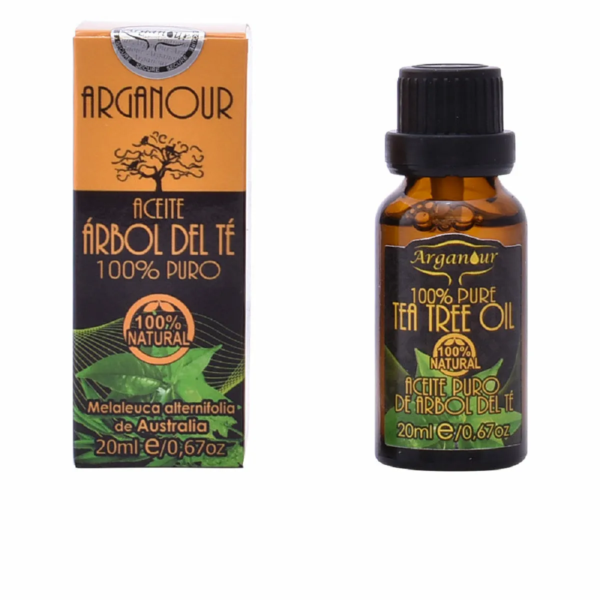 Huile D'arganier Et De Théier 100% Pure 20Ml - Image 2