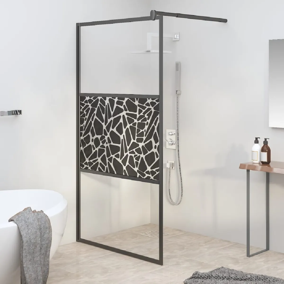 Vidaxl Paroi de douche 115x195 cm - vue 2