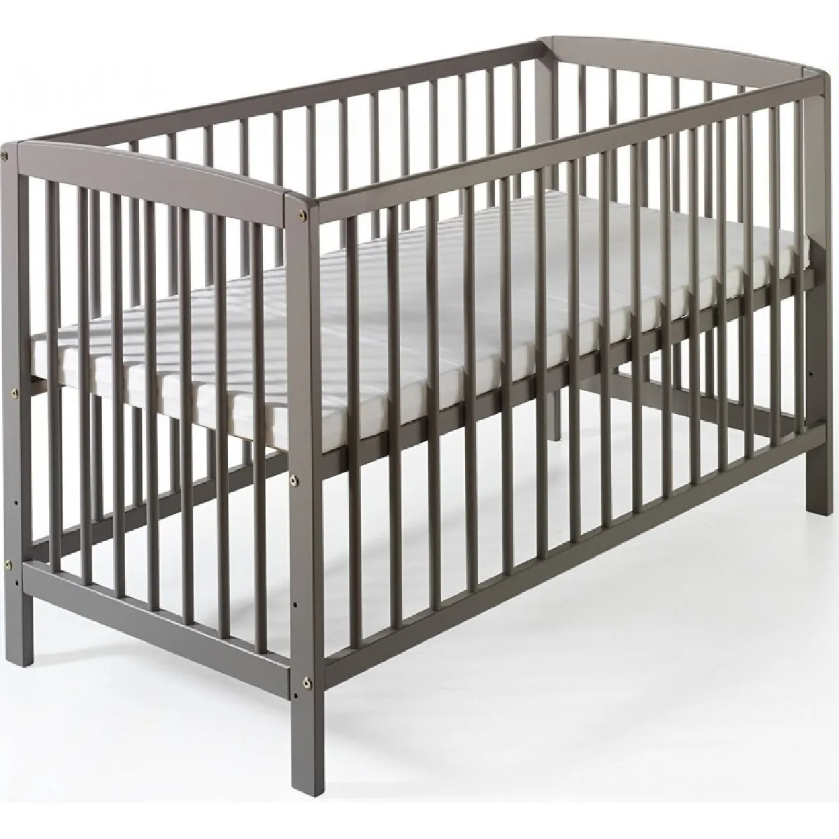 Schardt Lit bébé Felix 60x120 cm - Gris nordique Schardt Lit bébé Felix 60x120 cm - Gris nordique