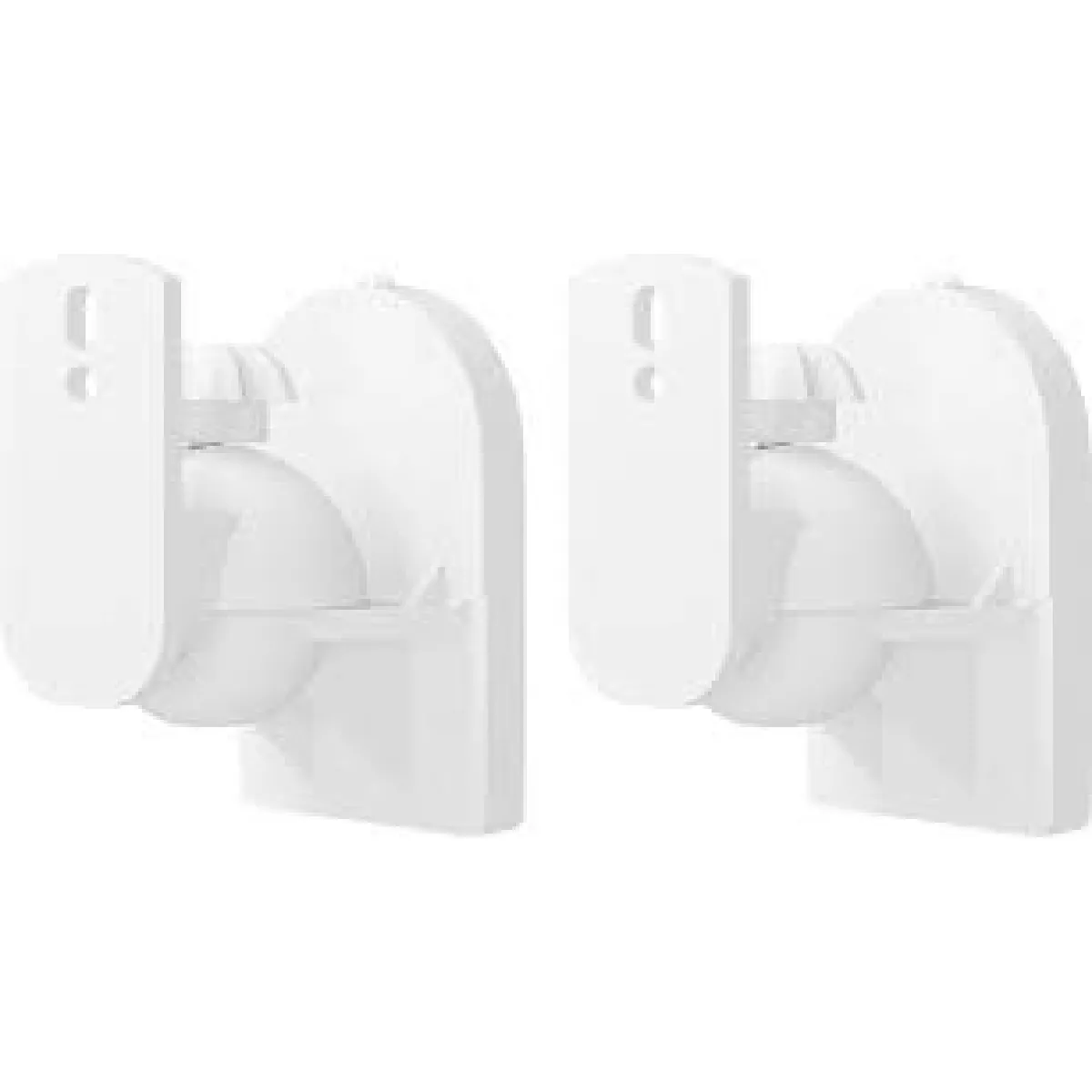 Support haut parleur universel 2pcs blanc 49394 - Image 5
