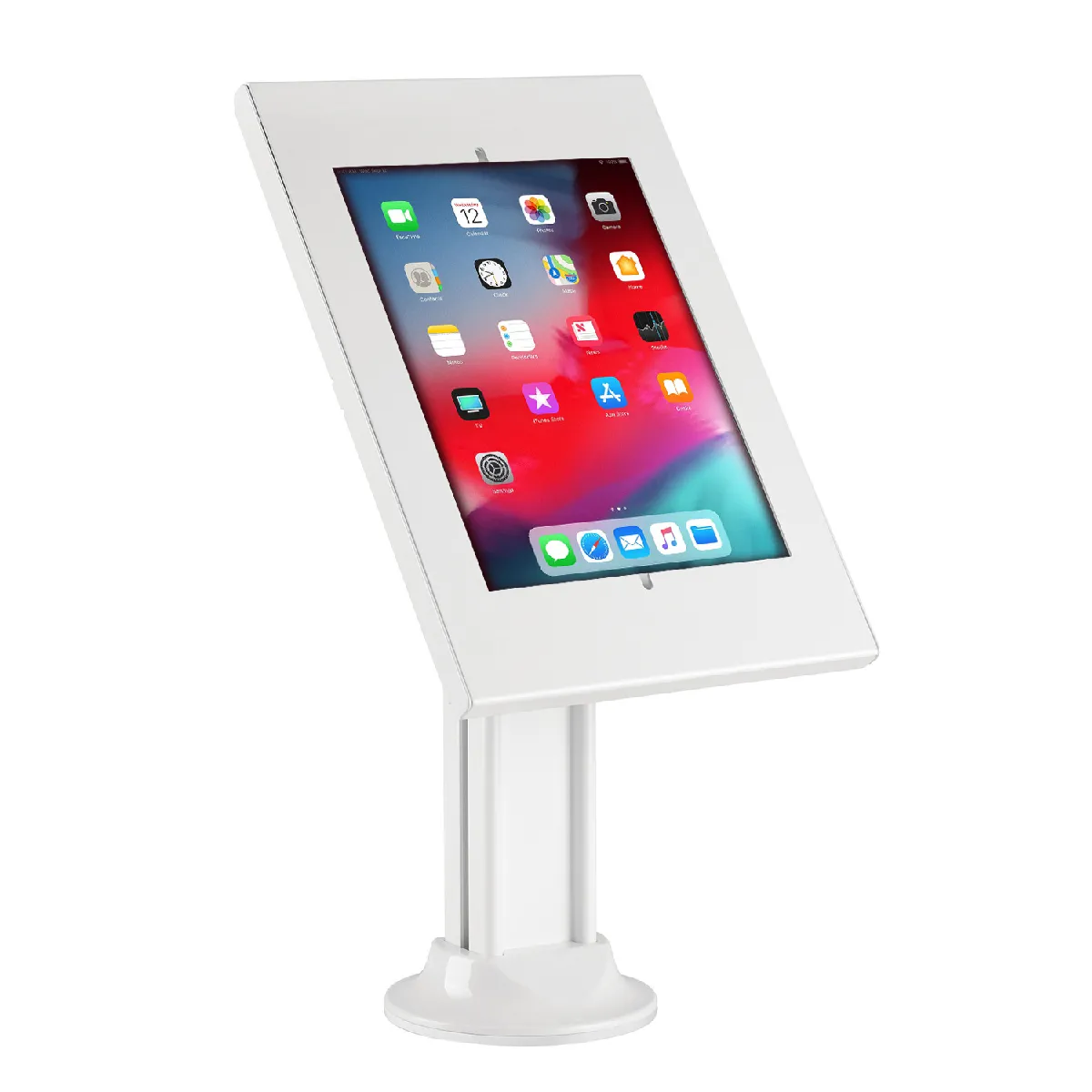 Maclean Blanc Support De Table Pour Tablette