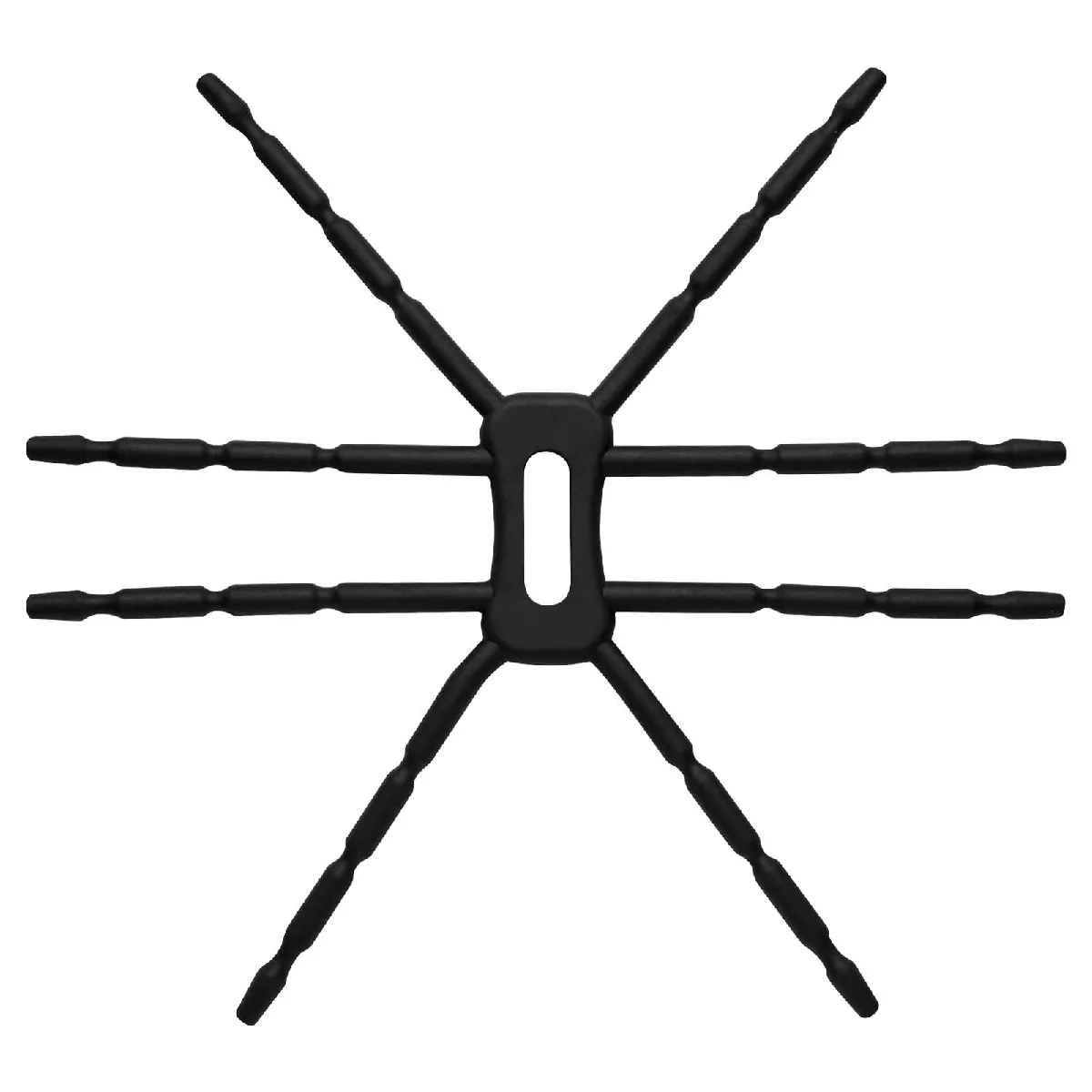 Avizar Noir Support Bureau Articulé De 8 Branches Pour Smartphone