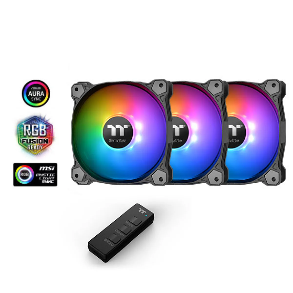 Thermaltake Pure 12 Argb Sync Case Fan 3 Pack